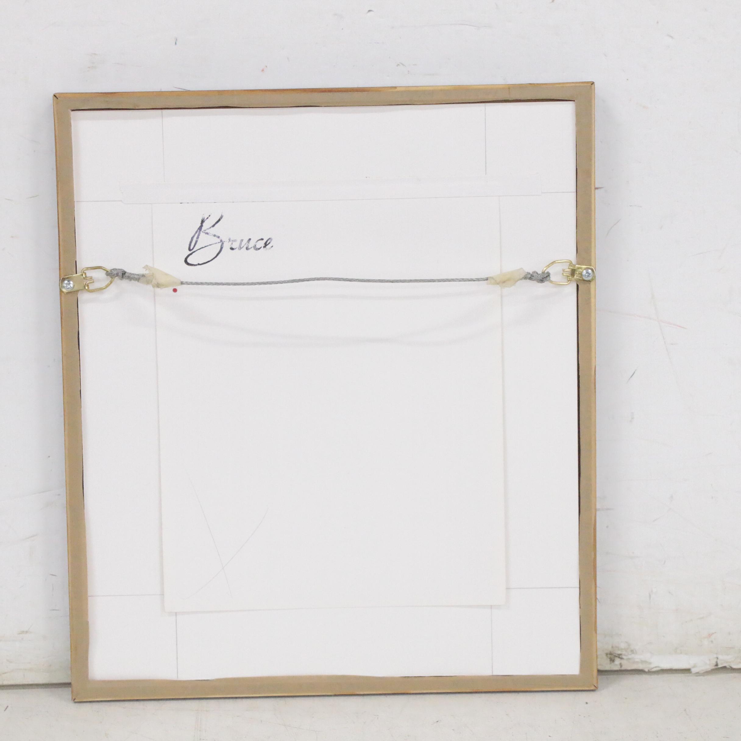 Bruce Bellas Silver Gelatin Photograph "Lance Arlen," Mid-20th Century