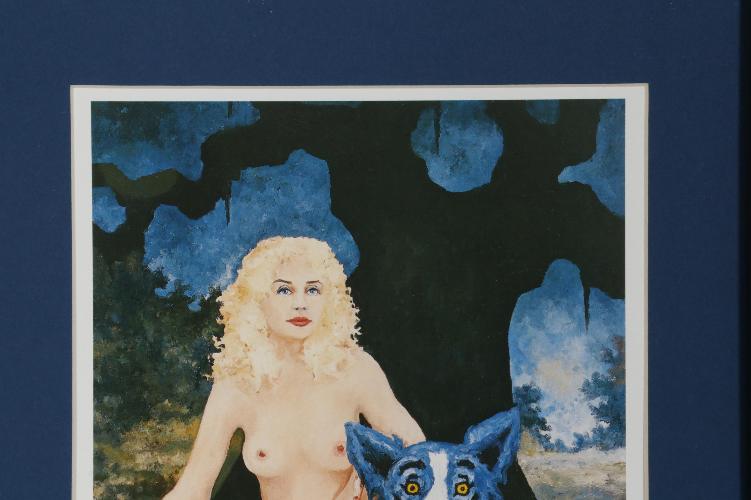 Offset Lithographs after George Rodrigue for "Der Blaue Hund," circa 1992
