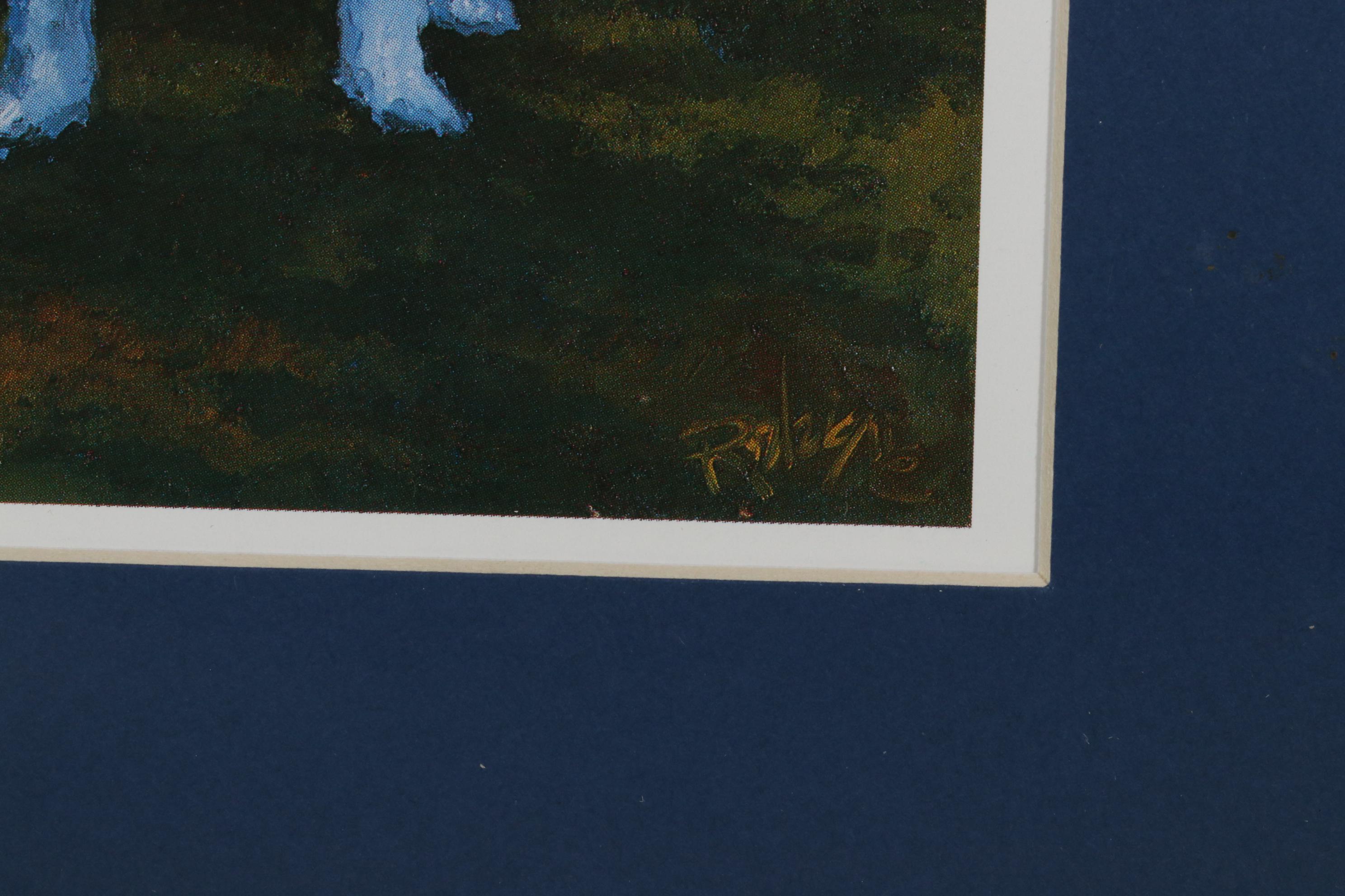 Offset Lithographs after George Rodrigue for "Der Blaue Hund," circa 1992