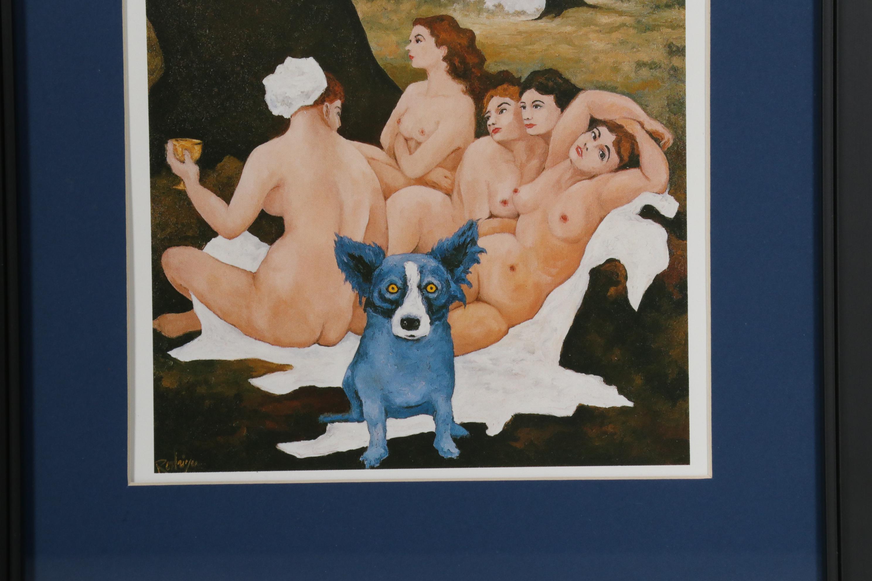 Offset Lithographs after George Rodrigue for "Der Blaue Hund," circa 1992