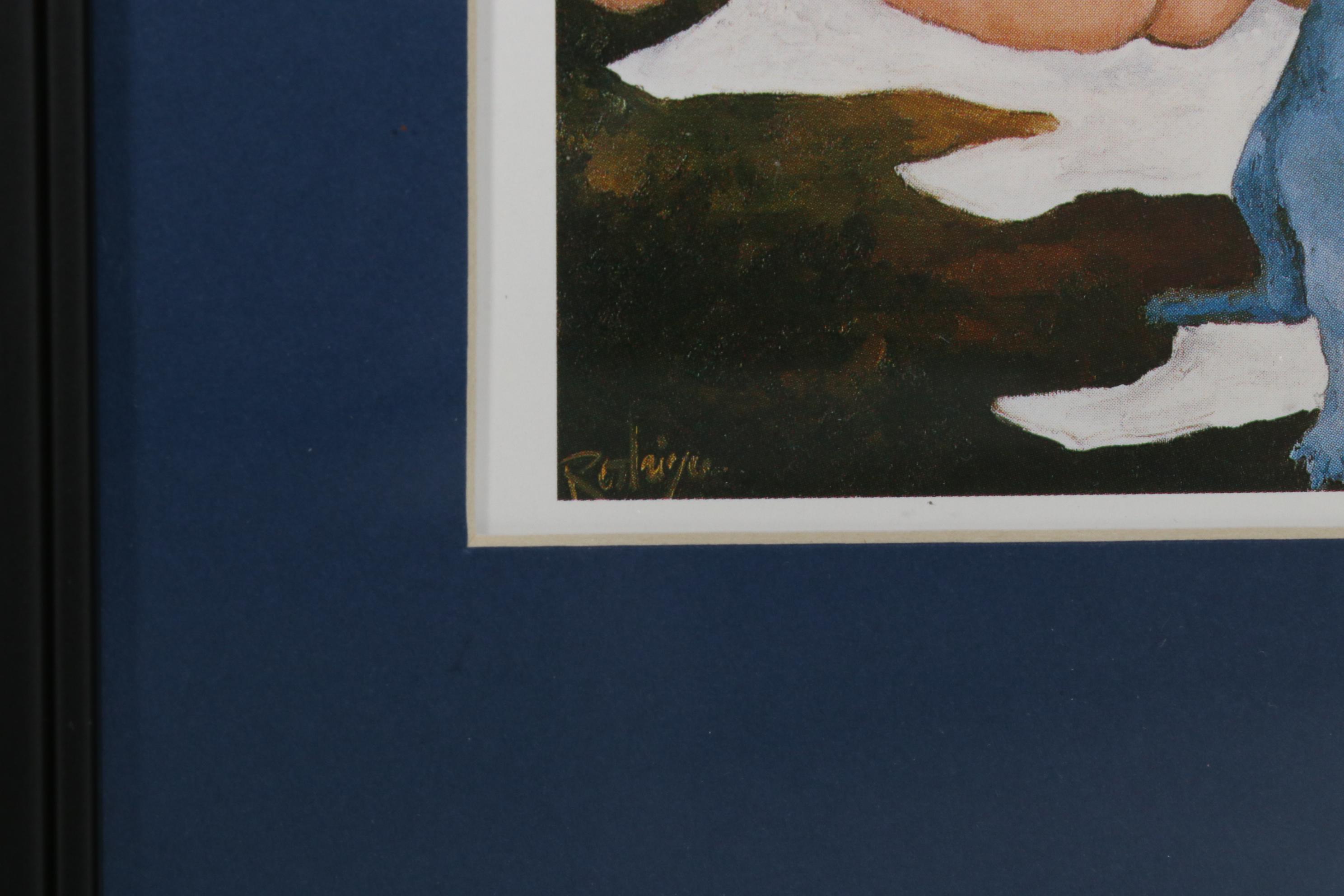 Offset Lithographs after George Rodrigue for "Der Blaue Hund," circa 1992