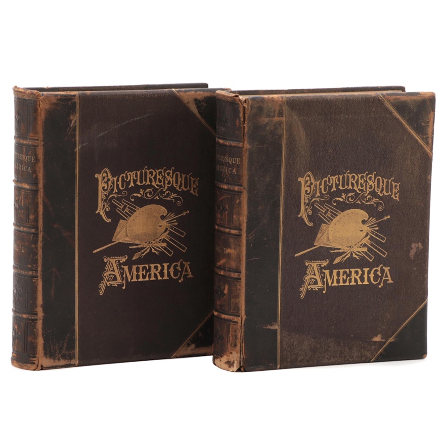 "Picturesque America," Vol. I-II, edited by William Cullen Bryant, 1872-1874