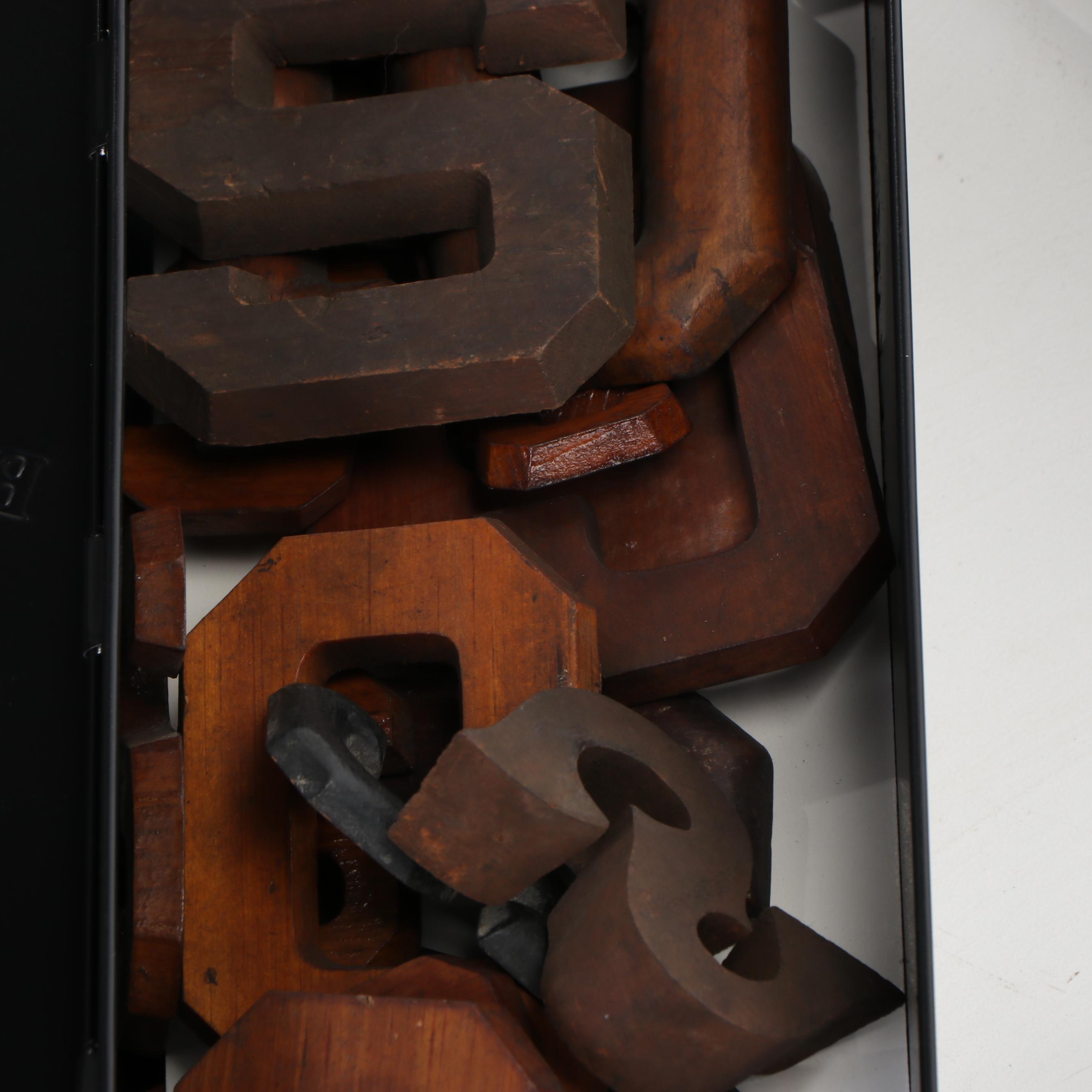 Wooden Signage Letters and Numbers