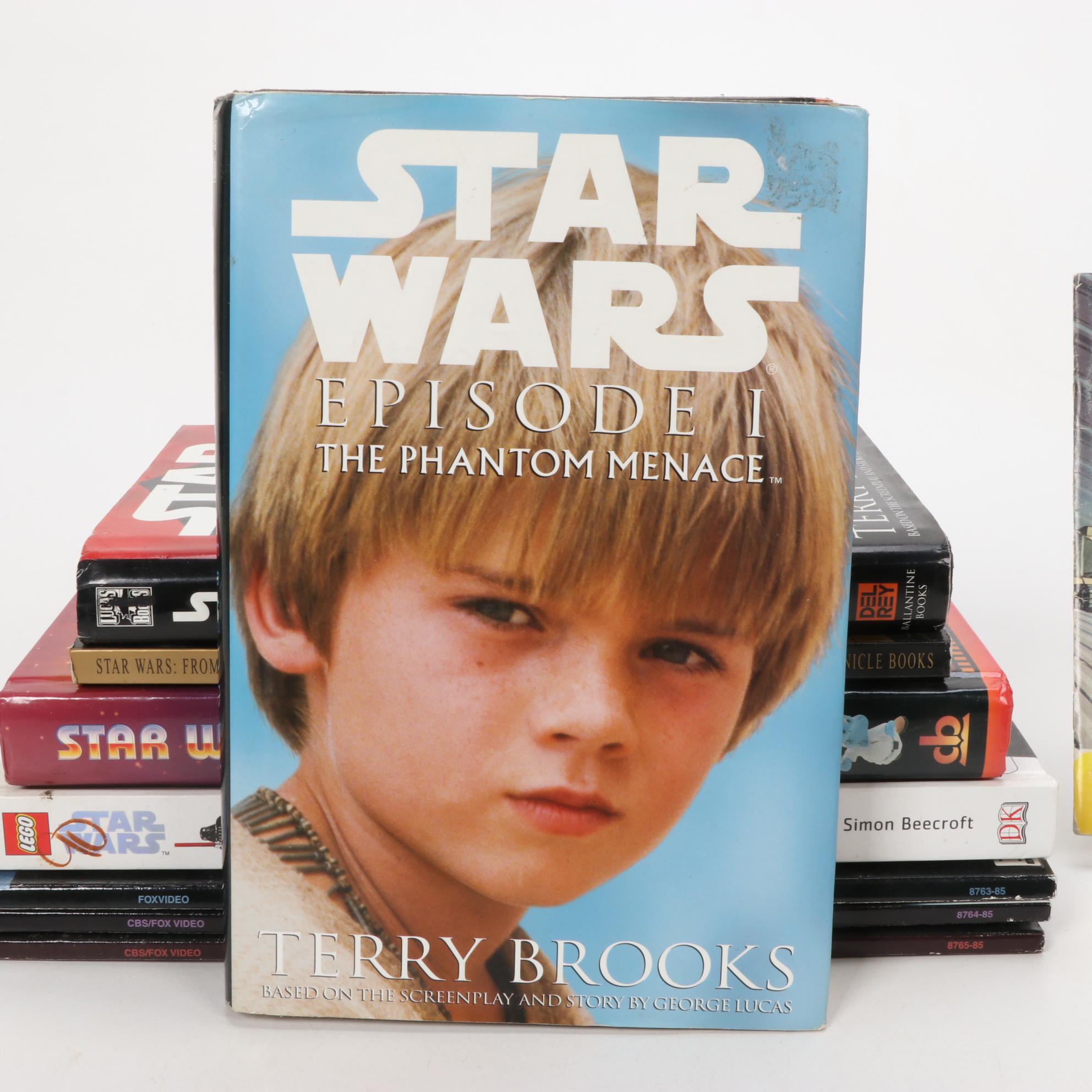 Star Wars Books and Collectibles with "Classic Star Wars" Signed Book