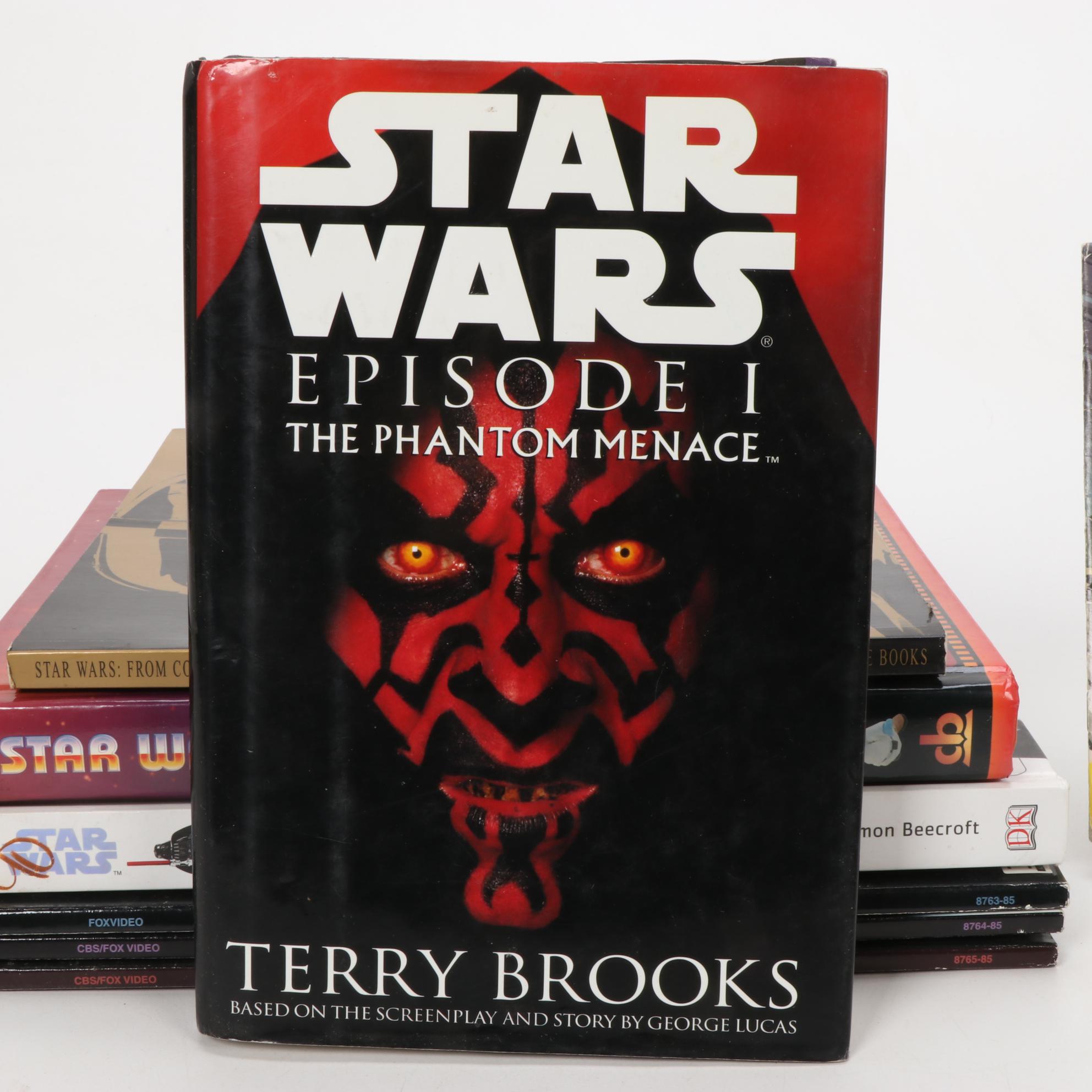 Star Wars Books and Collectibles with "Classic Star Wars" Signed Book