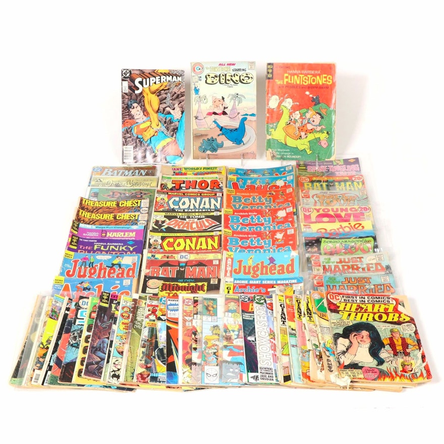 "Batman," "Superman," "The Flintstones," and Other Comics