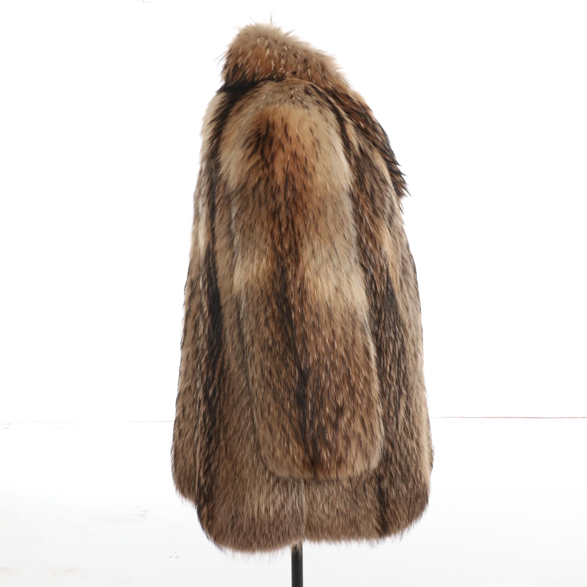 Tanuki Fur Coat from Manor Furs of Chicago
