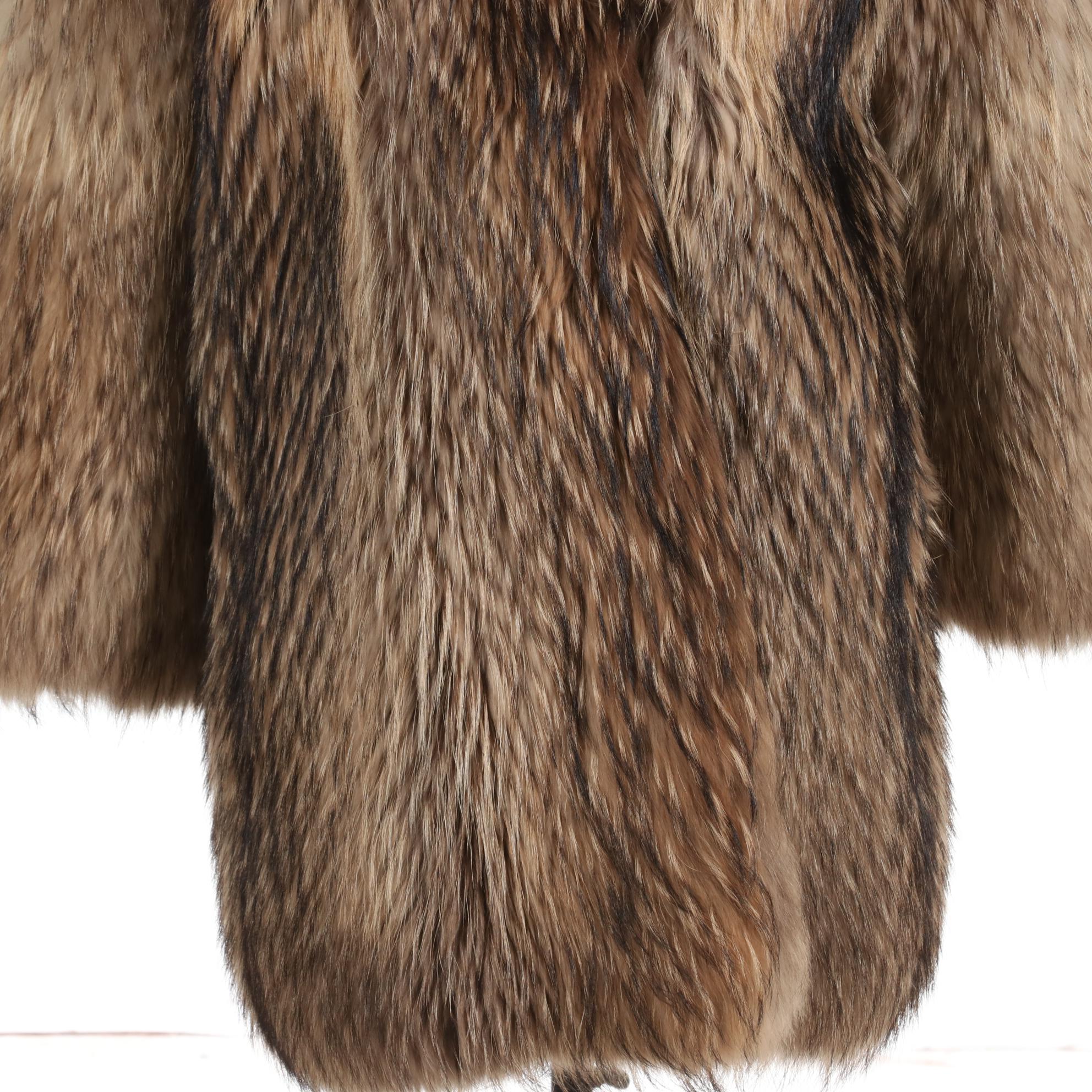 Tanuki Fur Coat from Manor Furs of Chicago