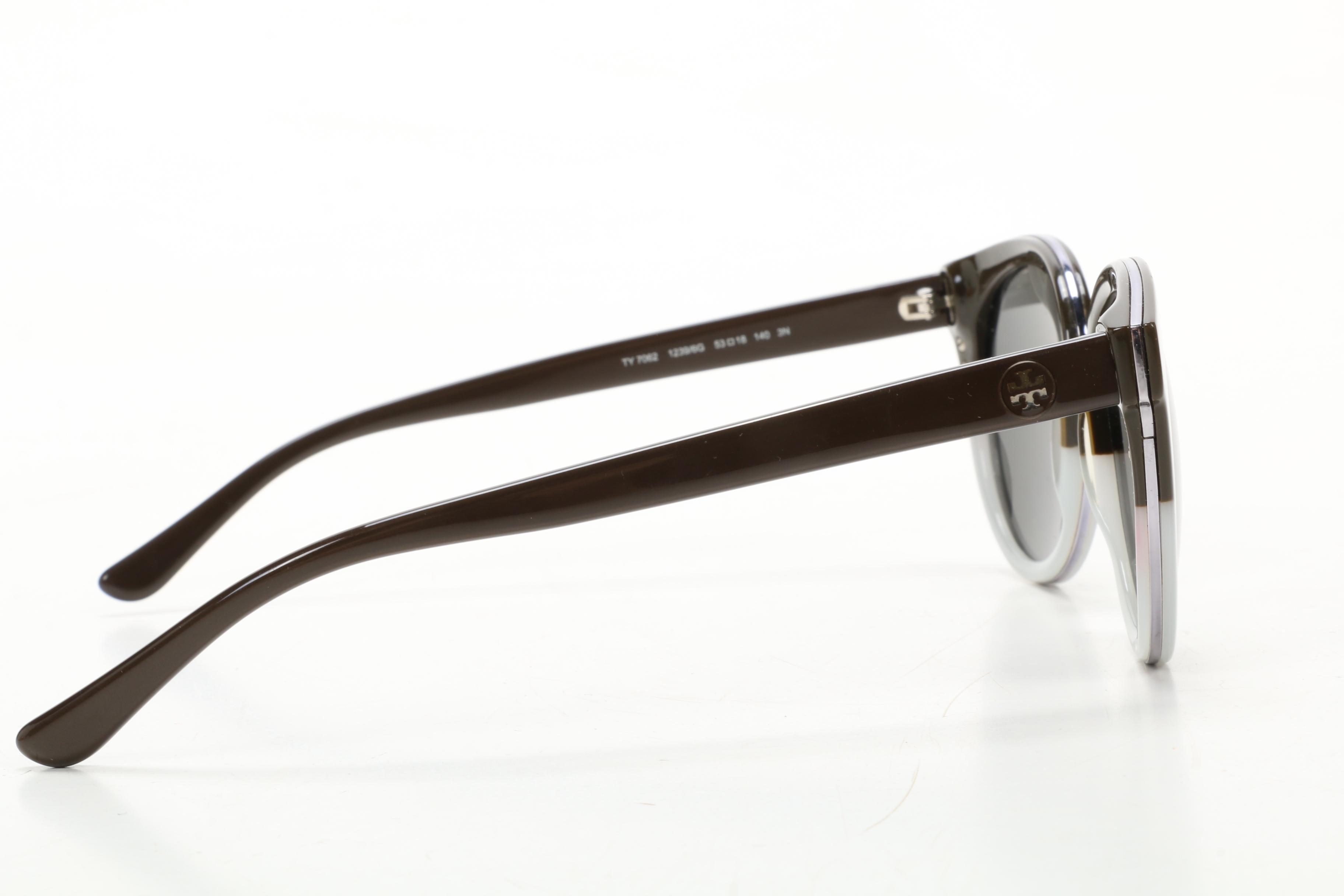 Tory Burch TY 7062 Two-Tone Sunglasses with Case