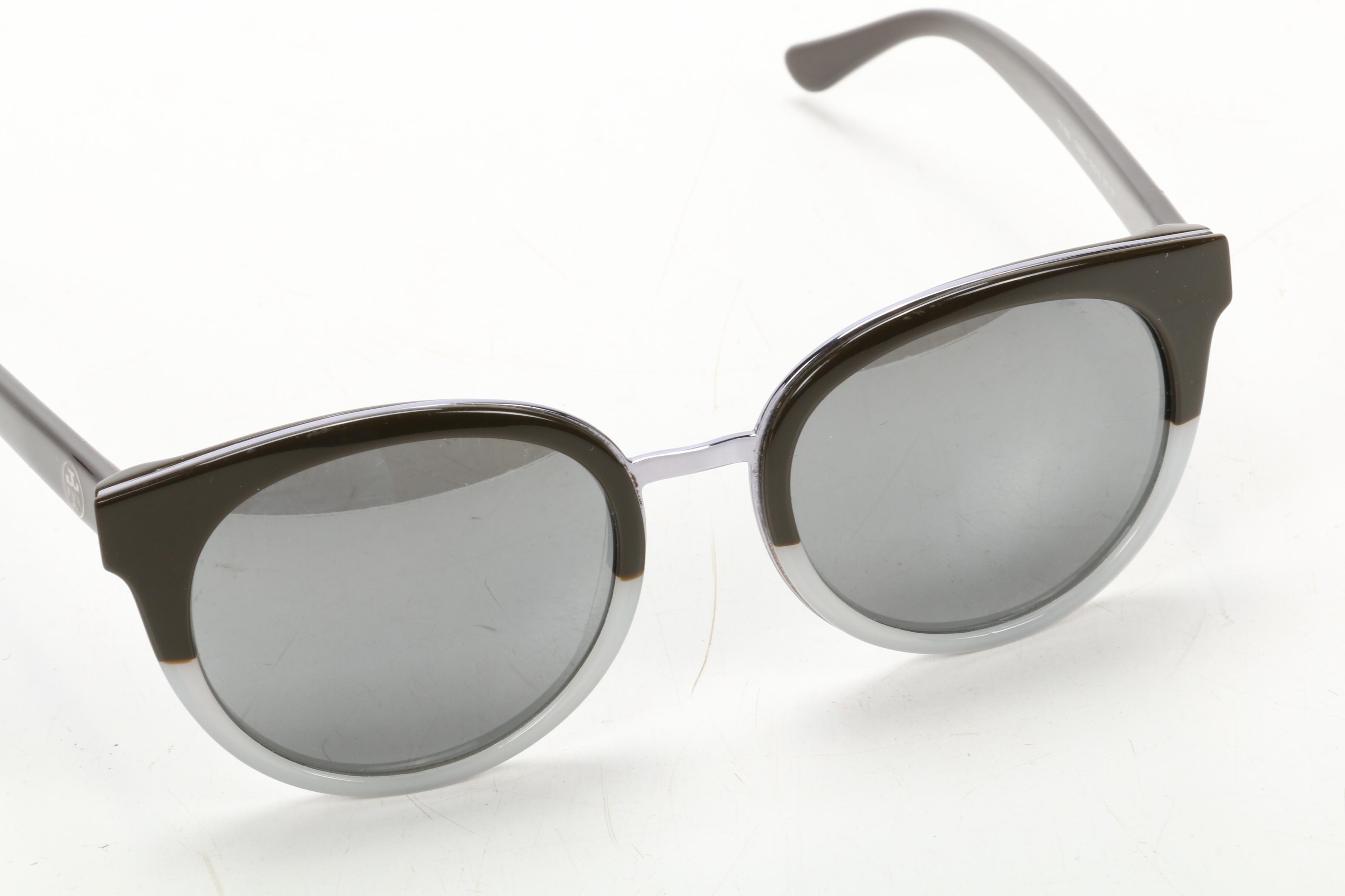 Tory Burch TY 7062 Two-Tone Sunglasses with Case