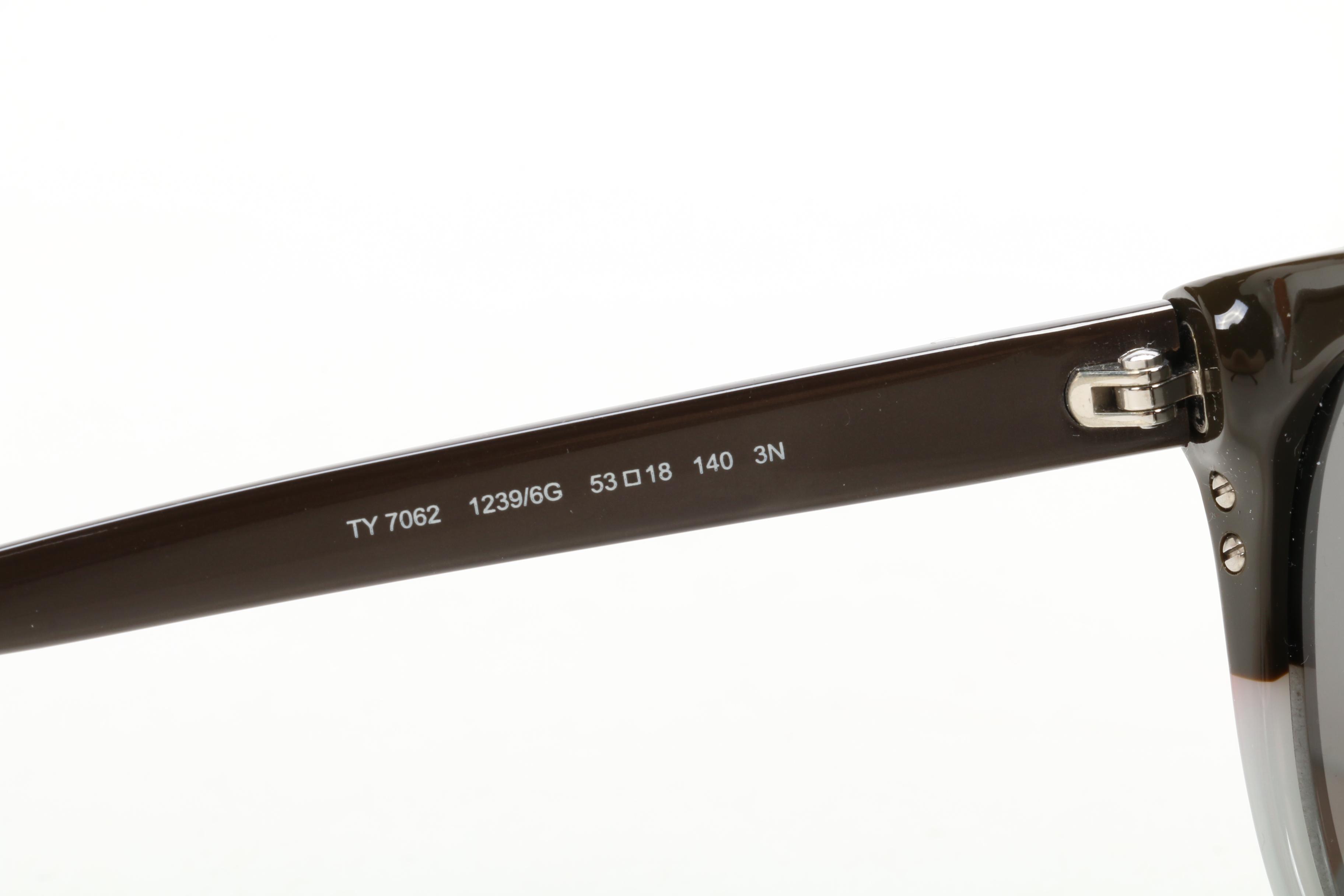 Tory Burch TY 7062 Two-Tone Sunglasses with Case