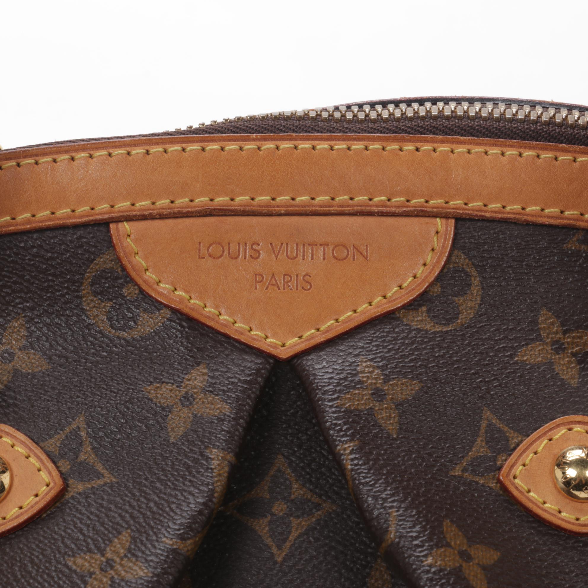 Louis Vuitton Tivoli Satchel in Monogram Canvas and Vachetta Leather