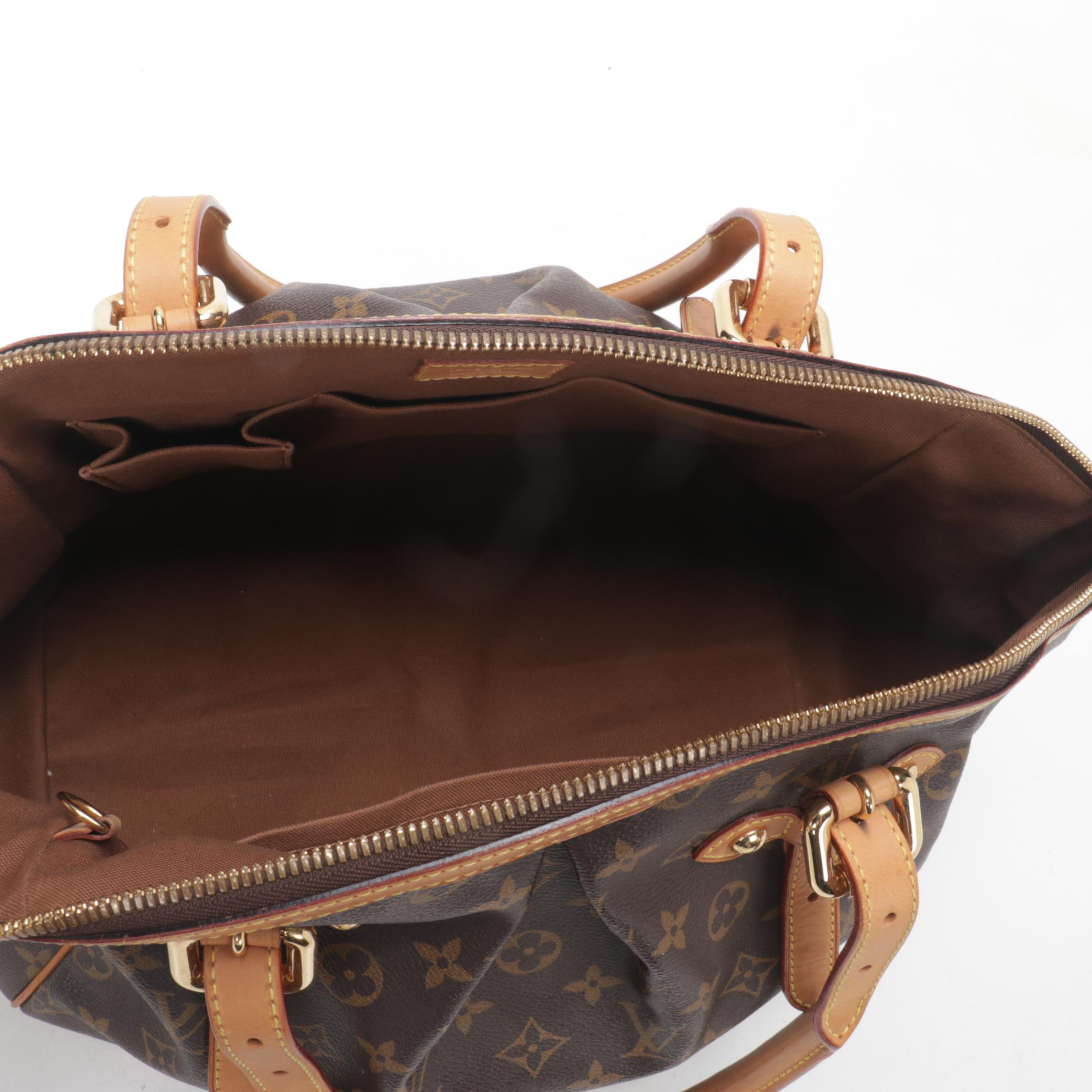 Louis Vuitton Tivoli Satchel in Monogram Canvas and Vachetta Leather