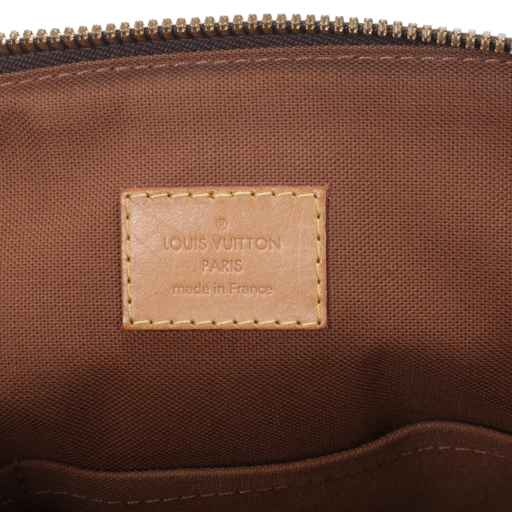 Louis Vuitton Tivoli Satchel in Monogram Canvas and Vachetta Leather