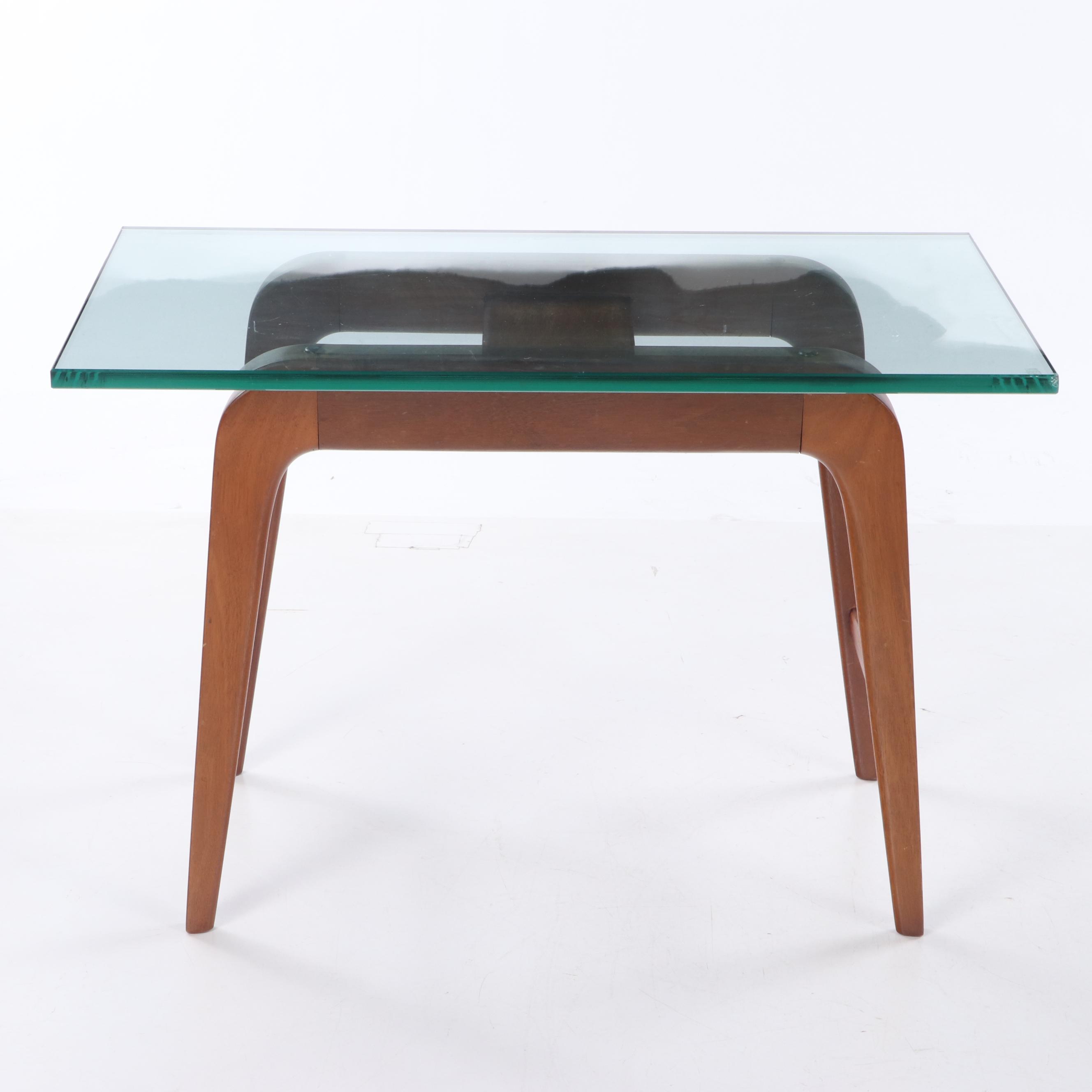 Dixie Furniture Mid Century Modern "Captain Line" Teak Side Tables