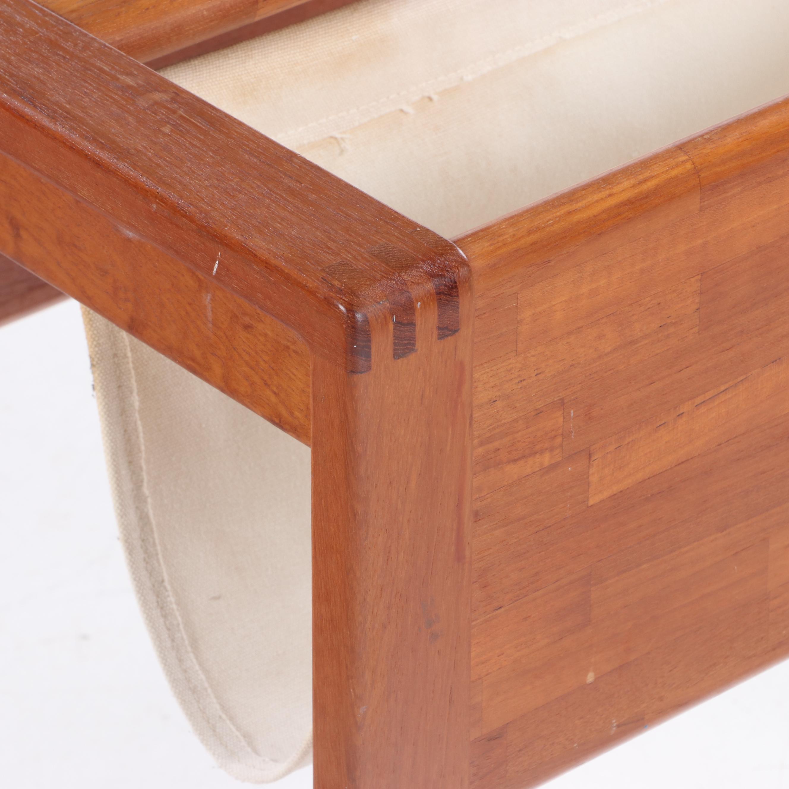 Dixie Furniture Mid Century Modern "Captain Line" Teak Side Tables