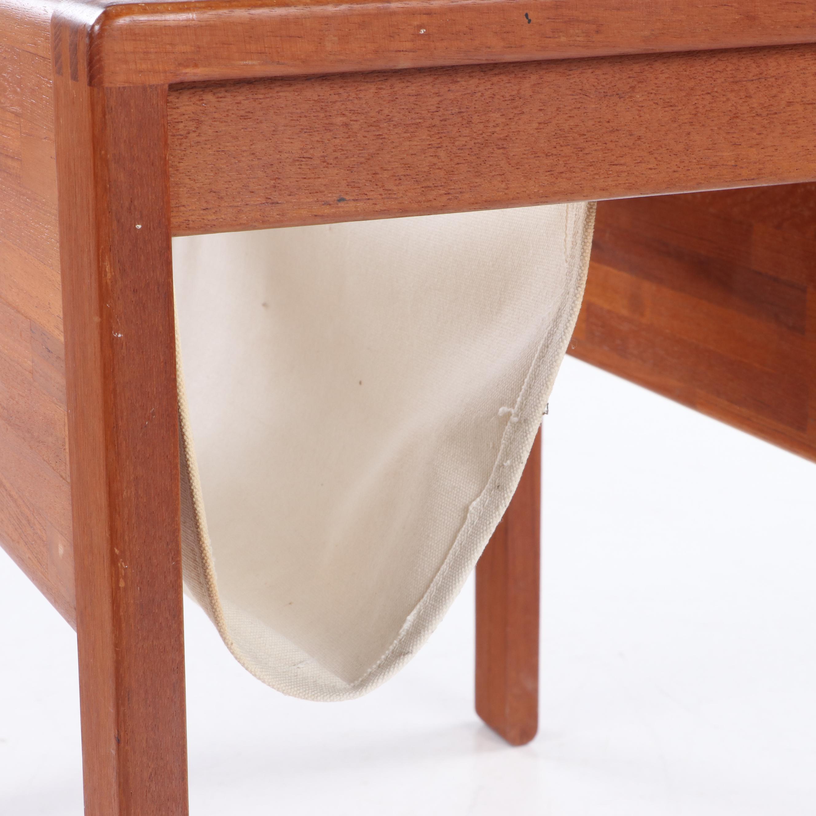 Dixie Furniture Mid Century Modern "Captain Line" Teak Side Tables