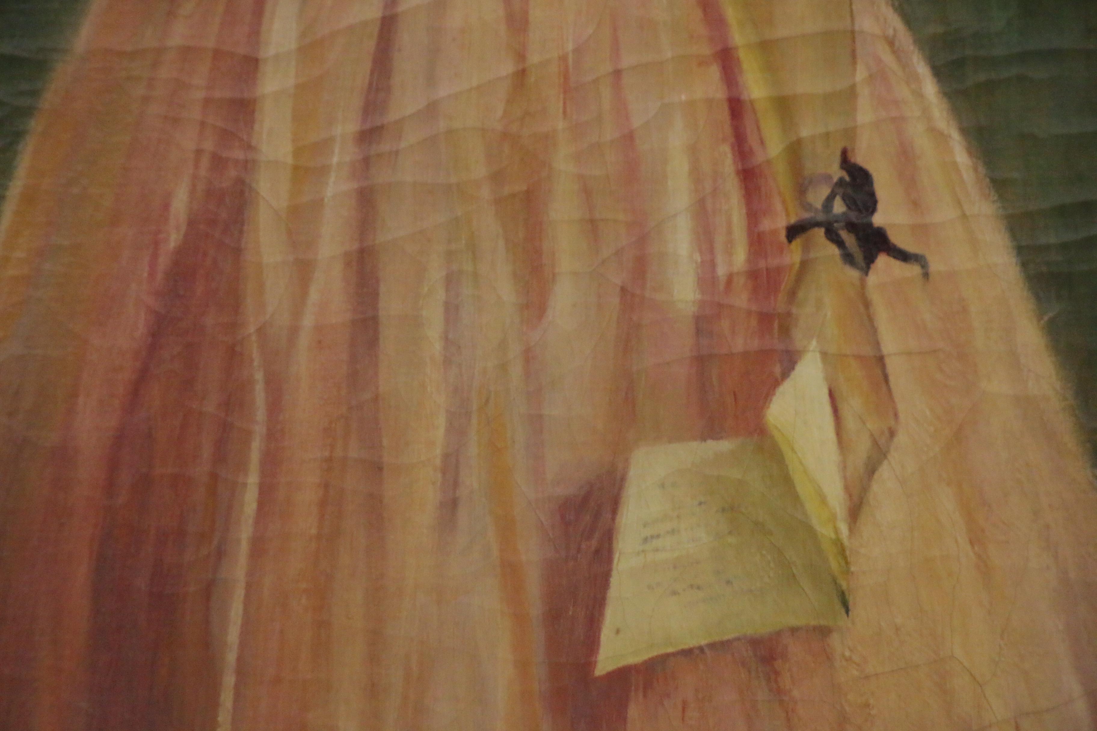 Marie Hyde Portrait Oil Painting "In a Garden with Memories," 1936