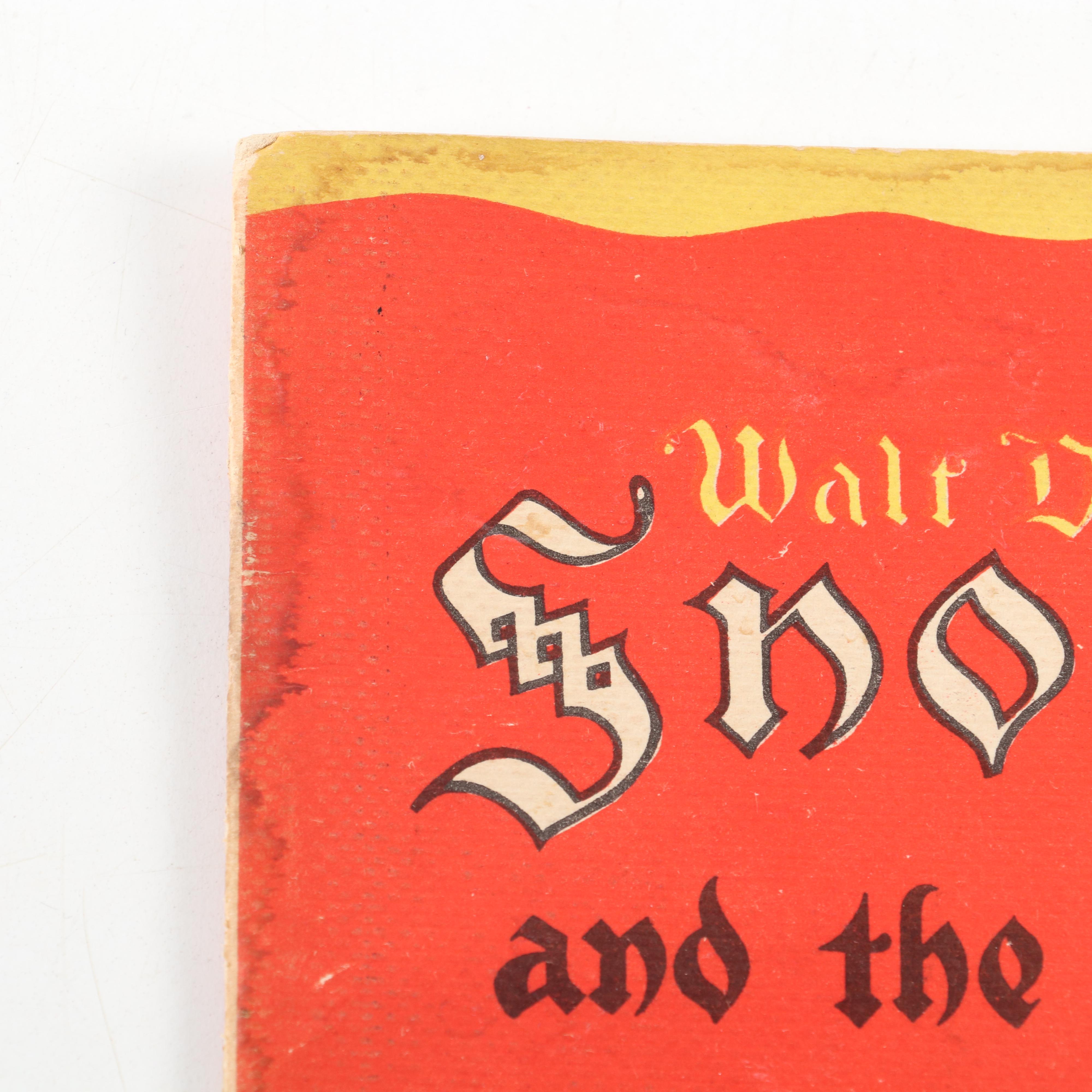 "Walt Disney's Snow White and the Seven Dwarfs" Authorized Edition, 1938