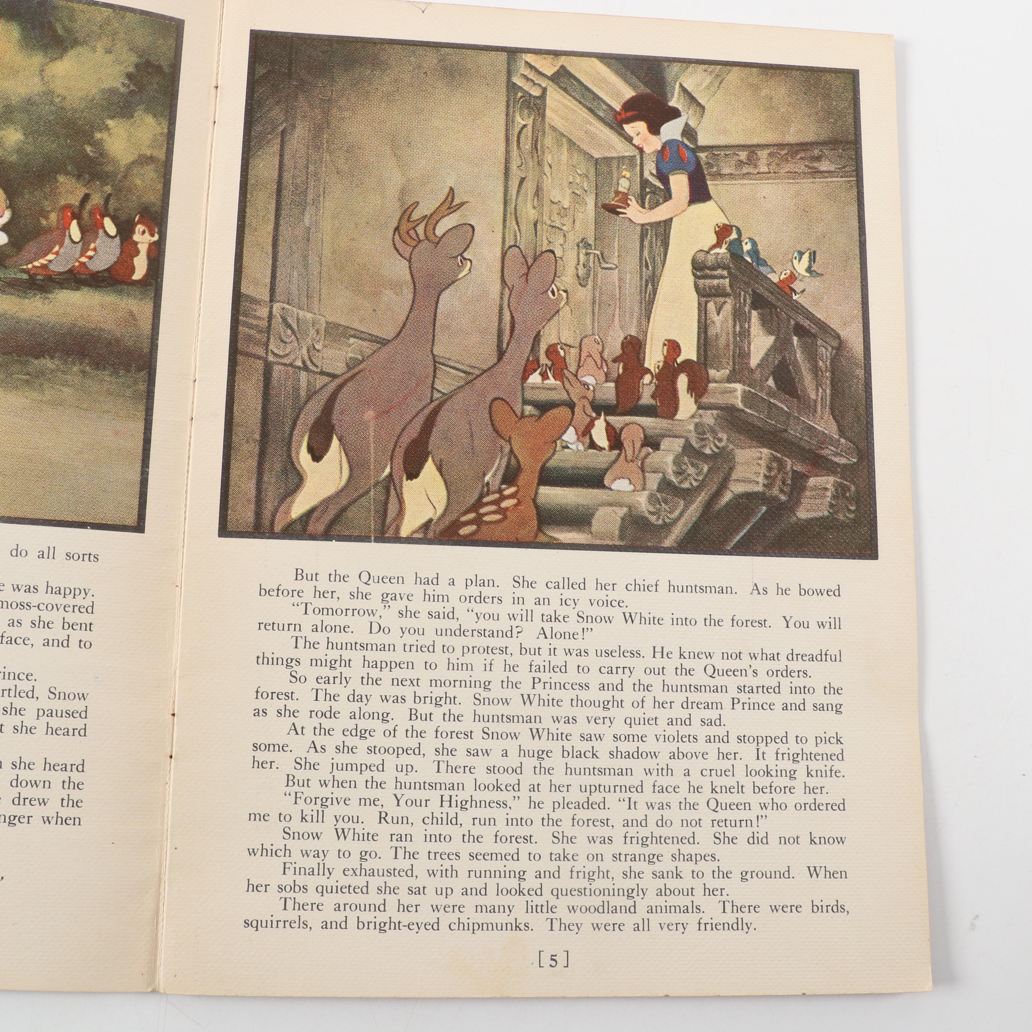 "Walt Disney's Snow White and the Seven Dwarfs" Authorized Edition, 1938