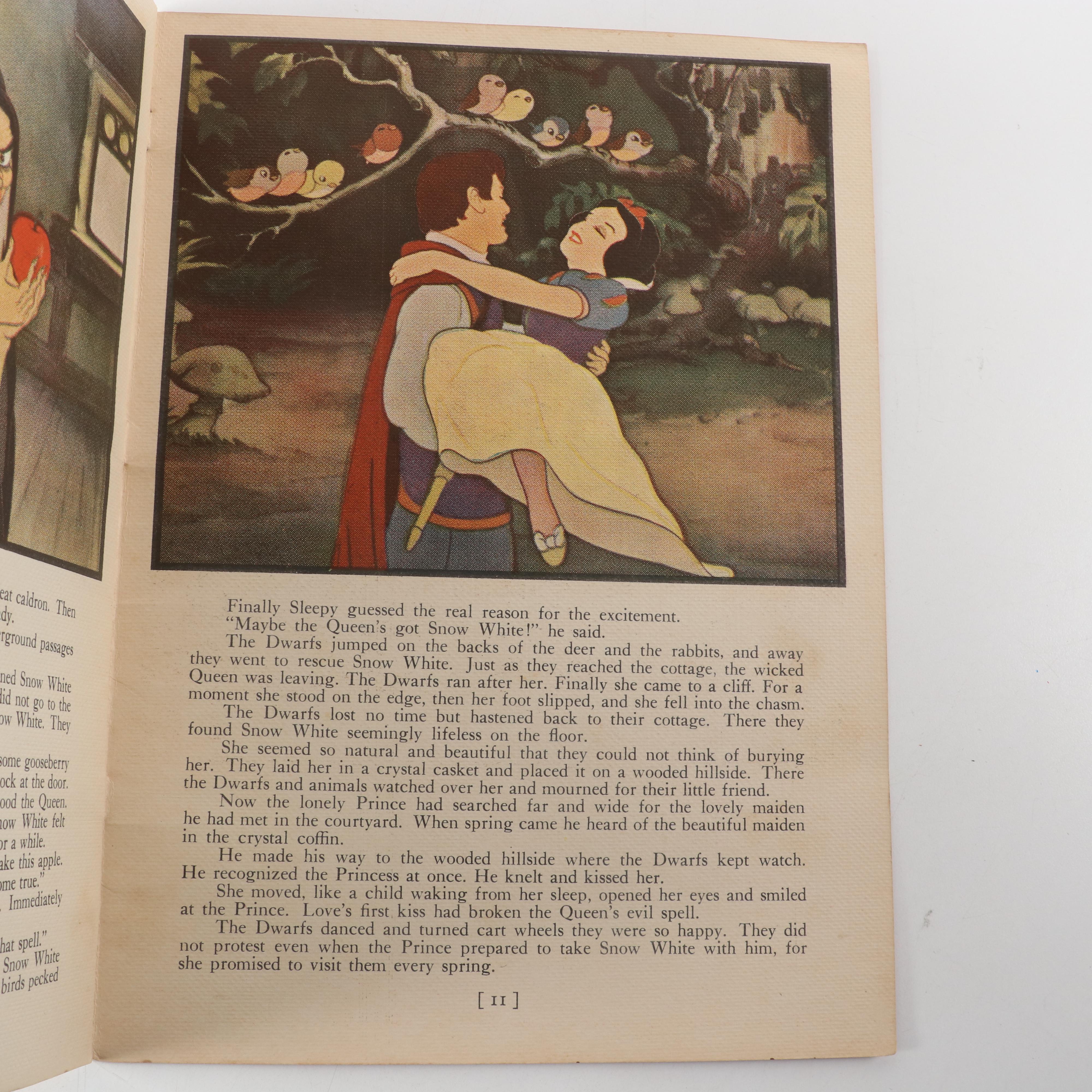 "Walt Disney's Snow White and the Seven Dwarfs" Authorized Edition, 1938