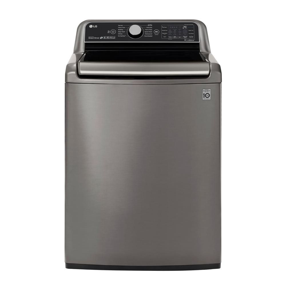 LG 5.5 cu.ft. Smart WiFi Enabled Top Load Washer with TurboWash3D™ Technology