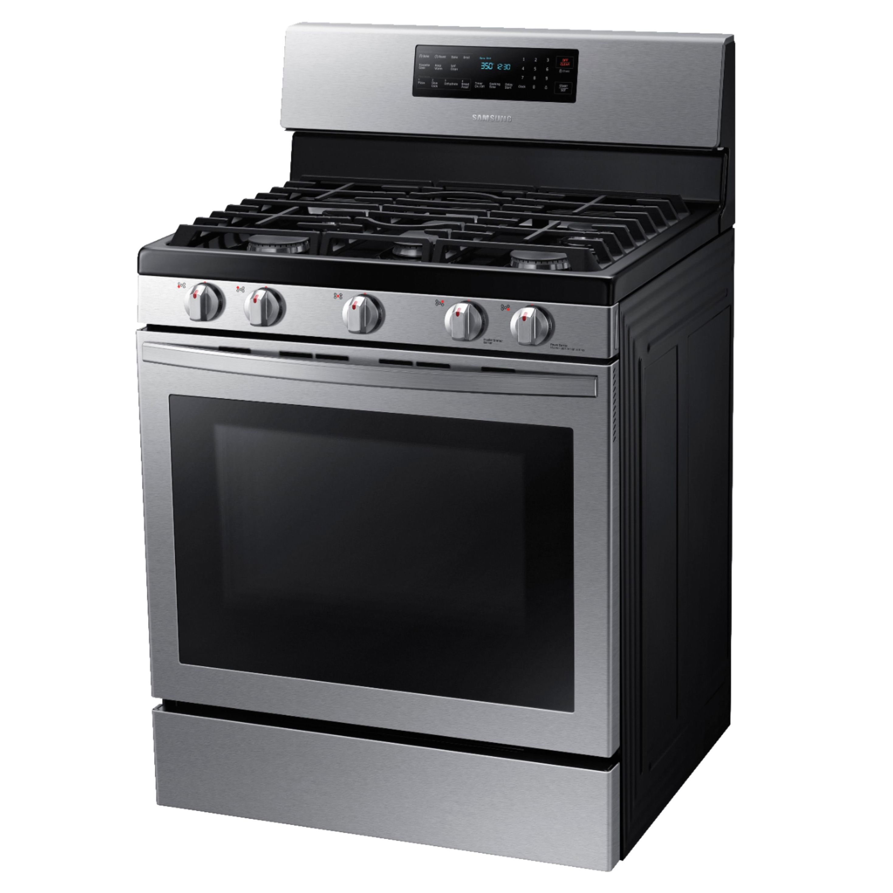 Samsung 5.8 Cu. Ft. Freestanding Stainless Steel Gas Convection Range