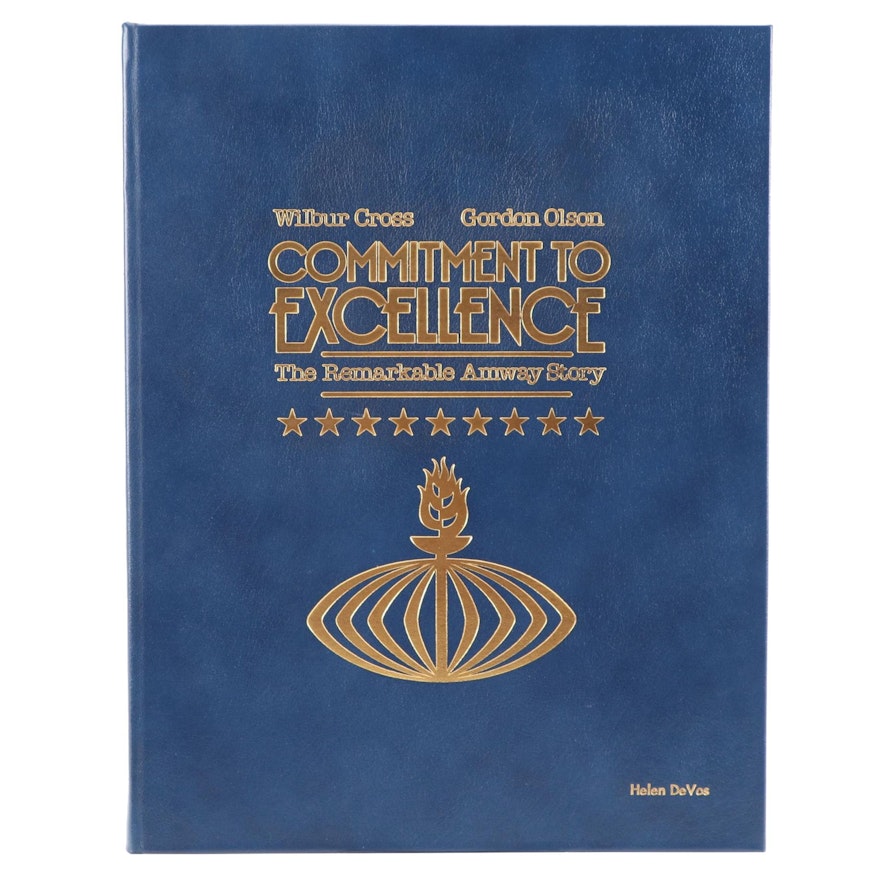 First Printing "Commitment to Excellence: The Remarkable Amway Story," 1986