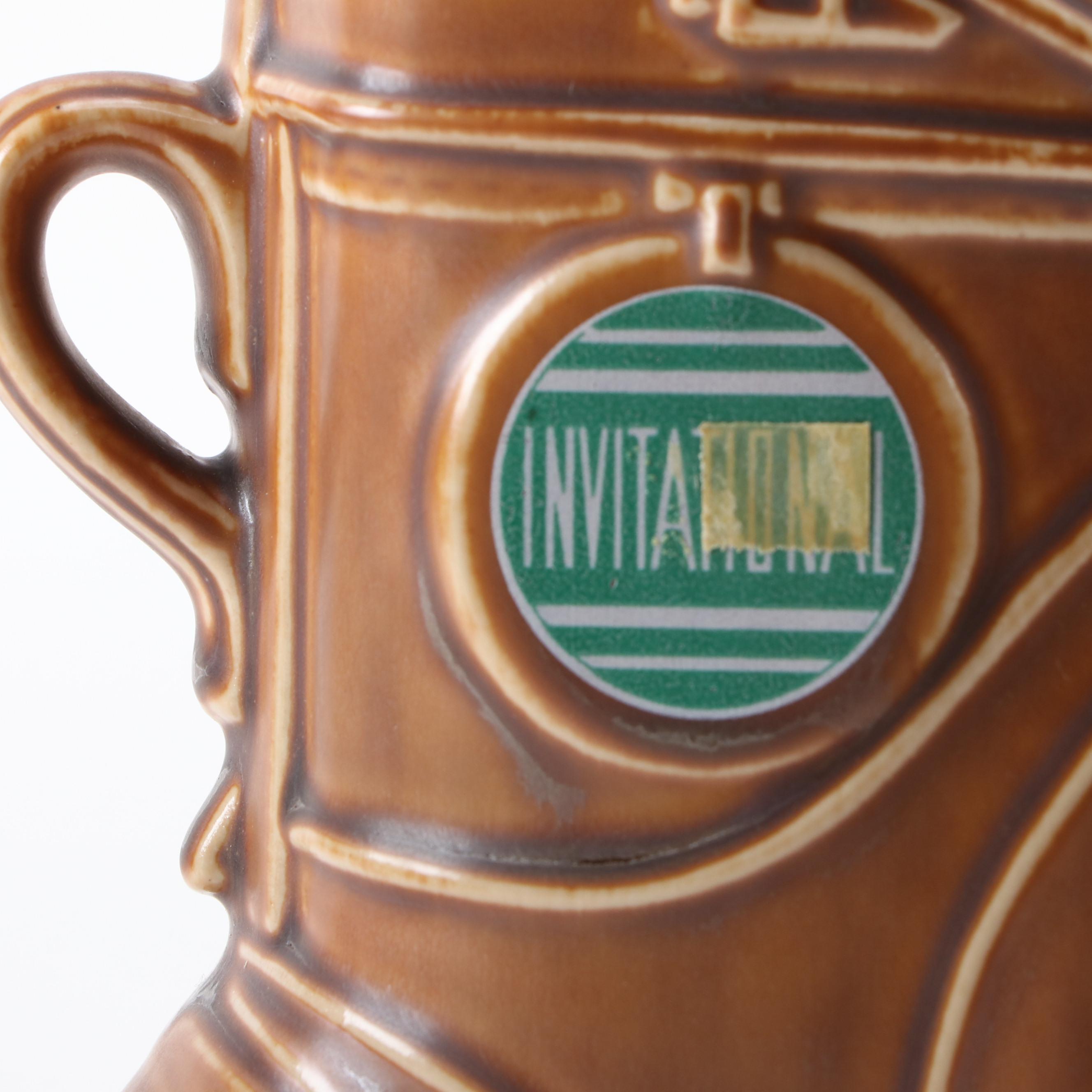 Jim Beam NFL Hall of Fame Whiskey Decanters Limited Edition Clem Harvey Decanter