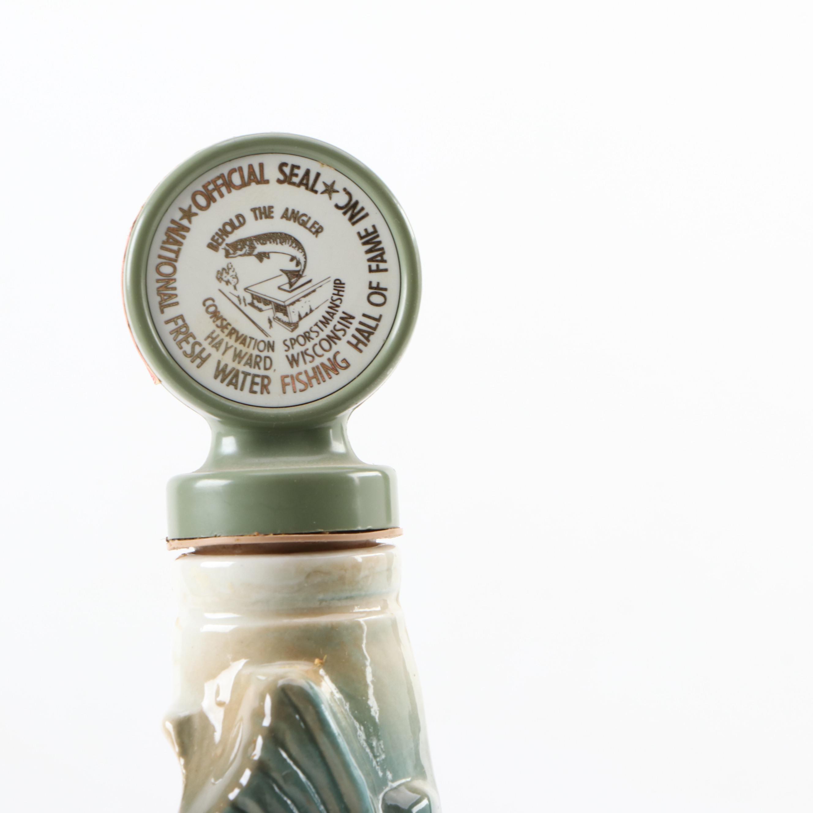 Jim Beam NFL Hall of Fame Whiskey Decanters Limited Edition Clem Harvey Decanter