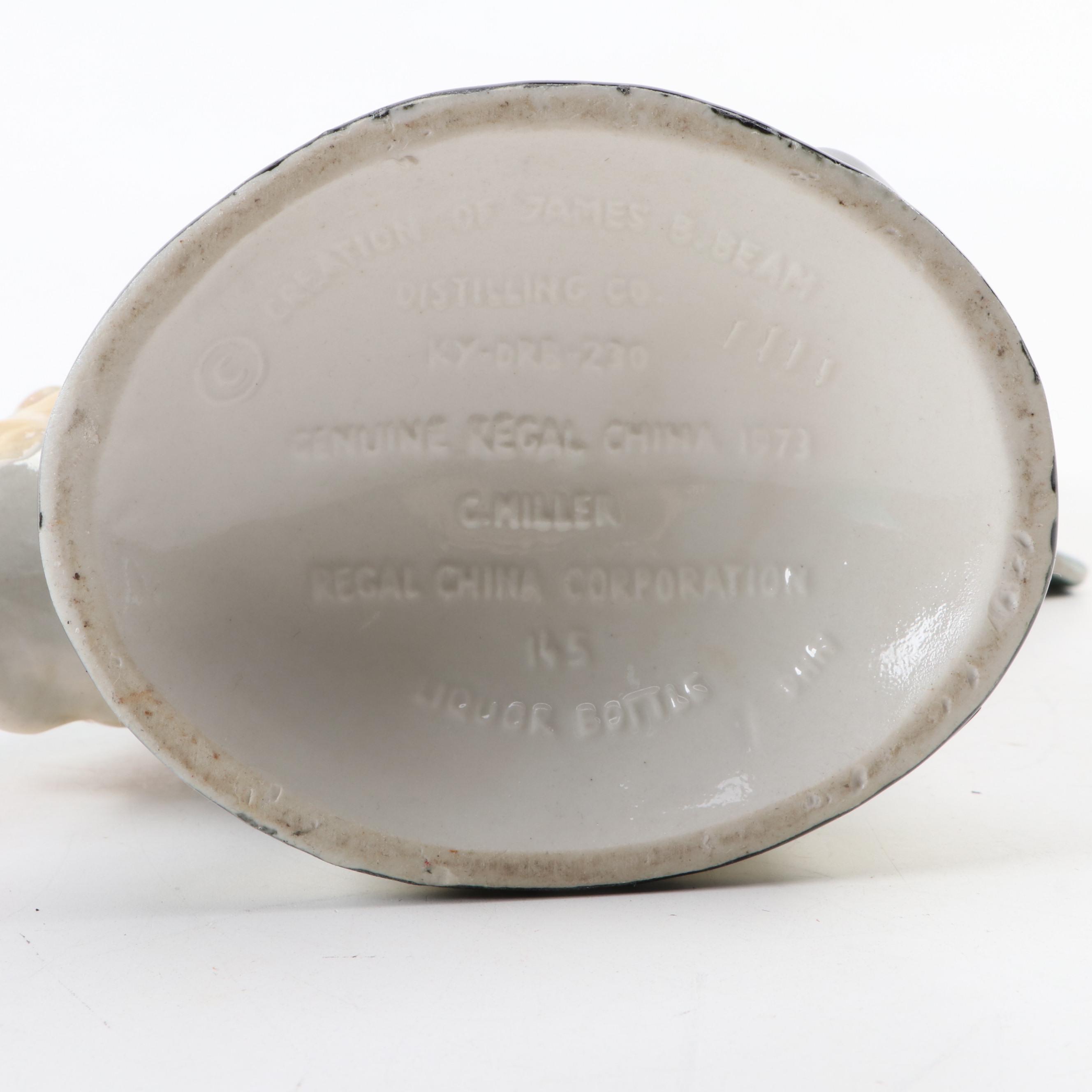 Jim Beam NFL Hall of Fame Whiskey Decanters Limited Edition Clem Harvey Decanter