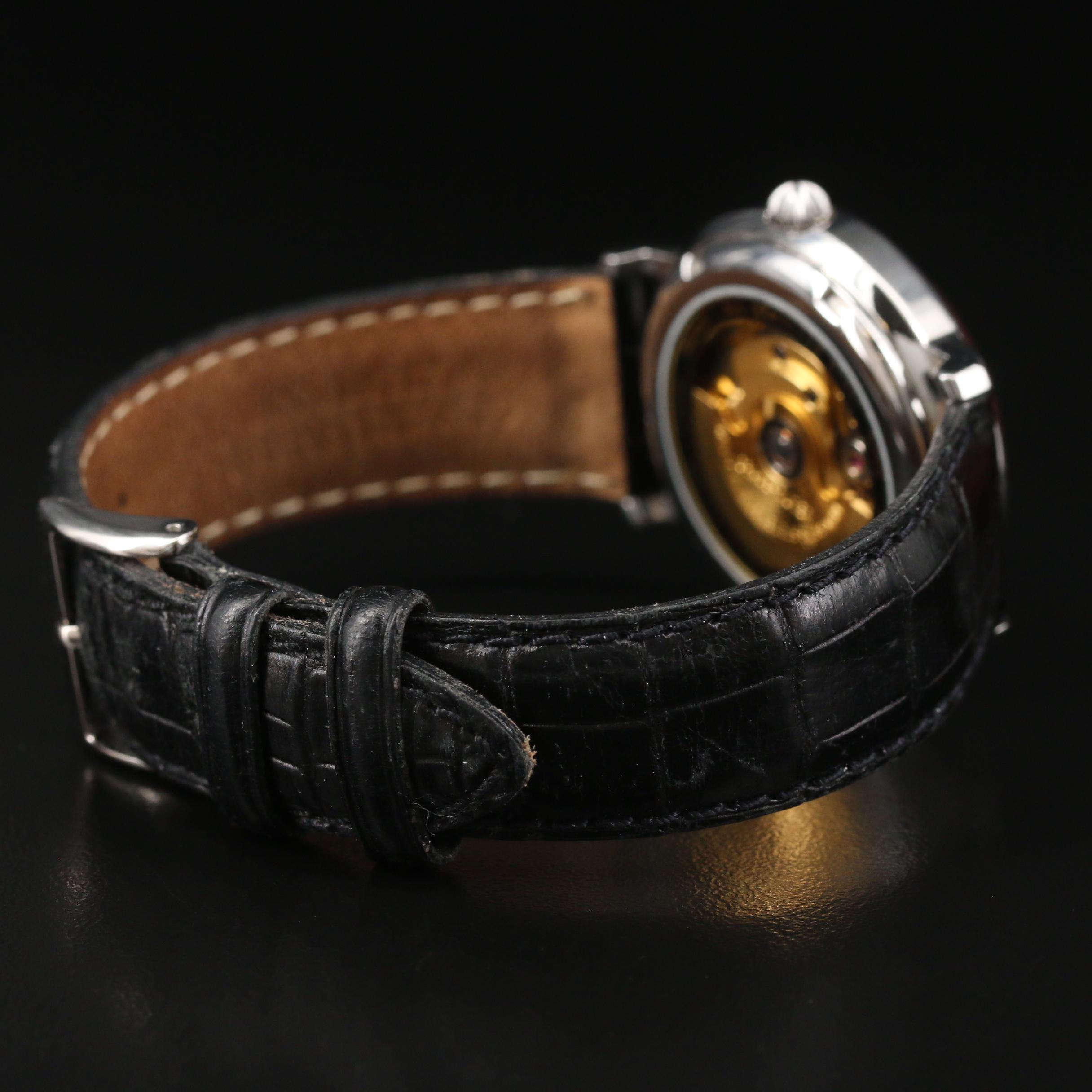 Chase-Durer "Courier" Stainless Steel Automatic Watch