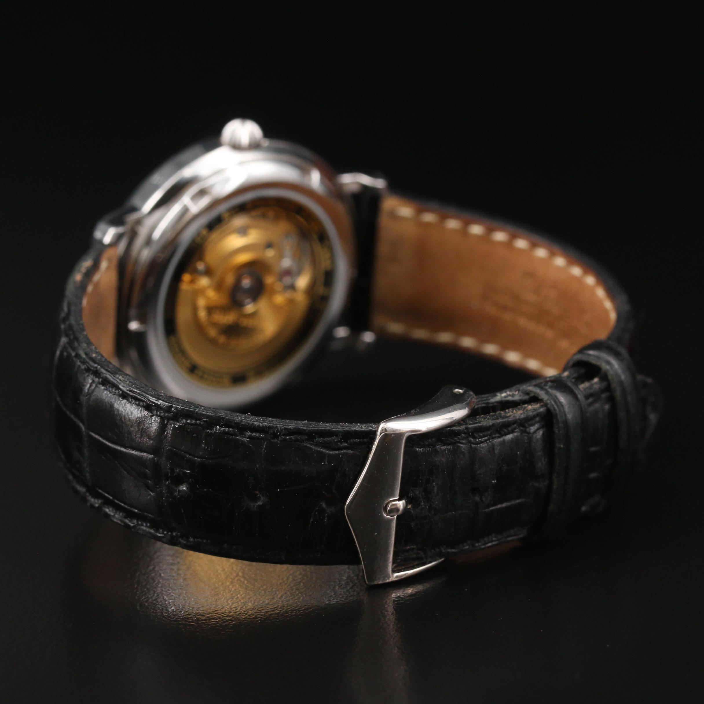 Chase-Durer "Courier" Stainless Steel Automatic Watch