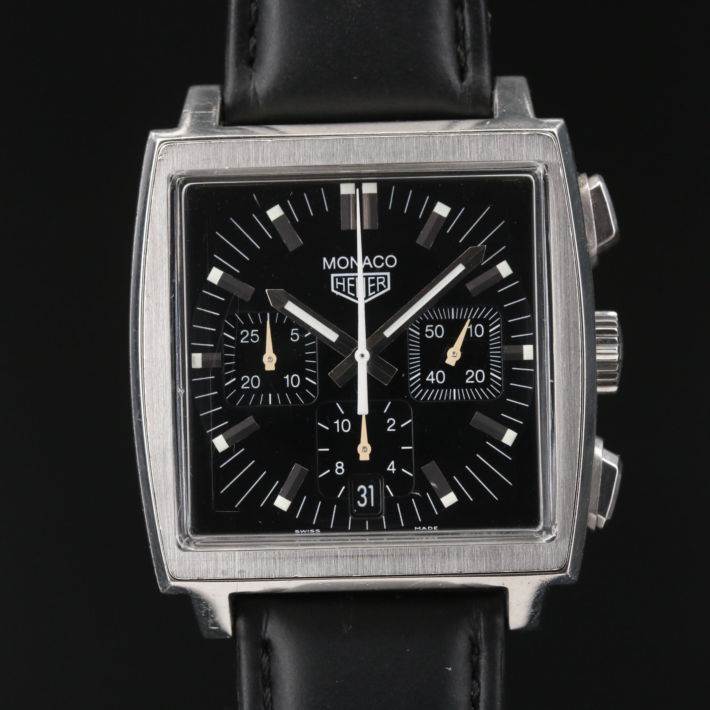 TAG Heuer Monaco Re-Edition Stainless Steel Automatic Watch
