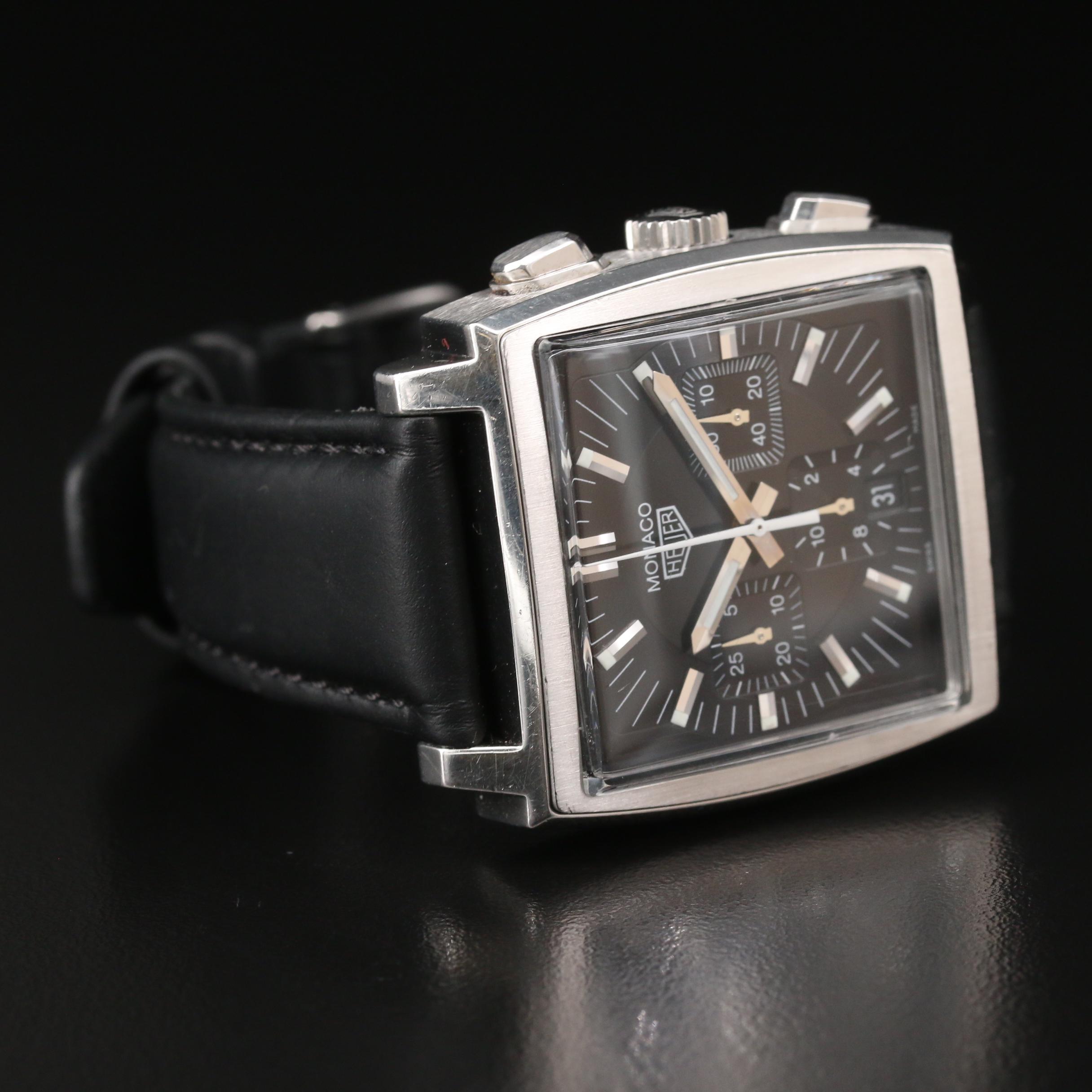 TAG Heuer Monaco Re-Edition Stainless Steel Automatic Watch