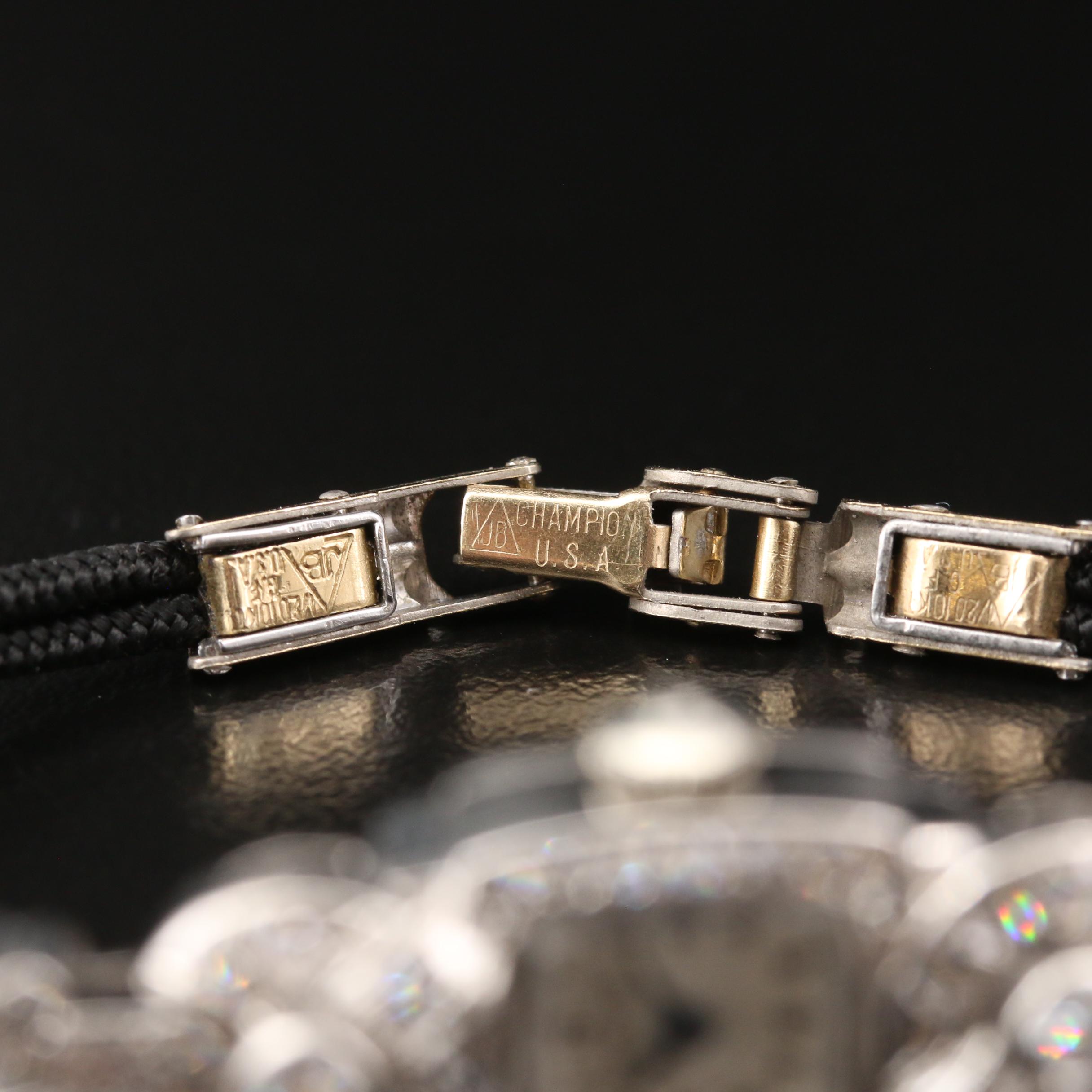 Vintage Hamilton Platinum and 1.25 CTW Diamond Stem Wind Watch