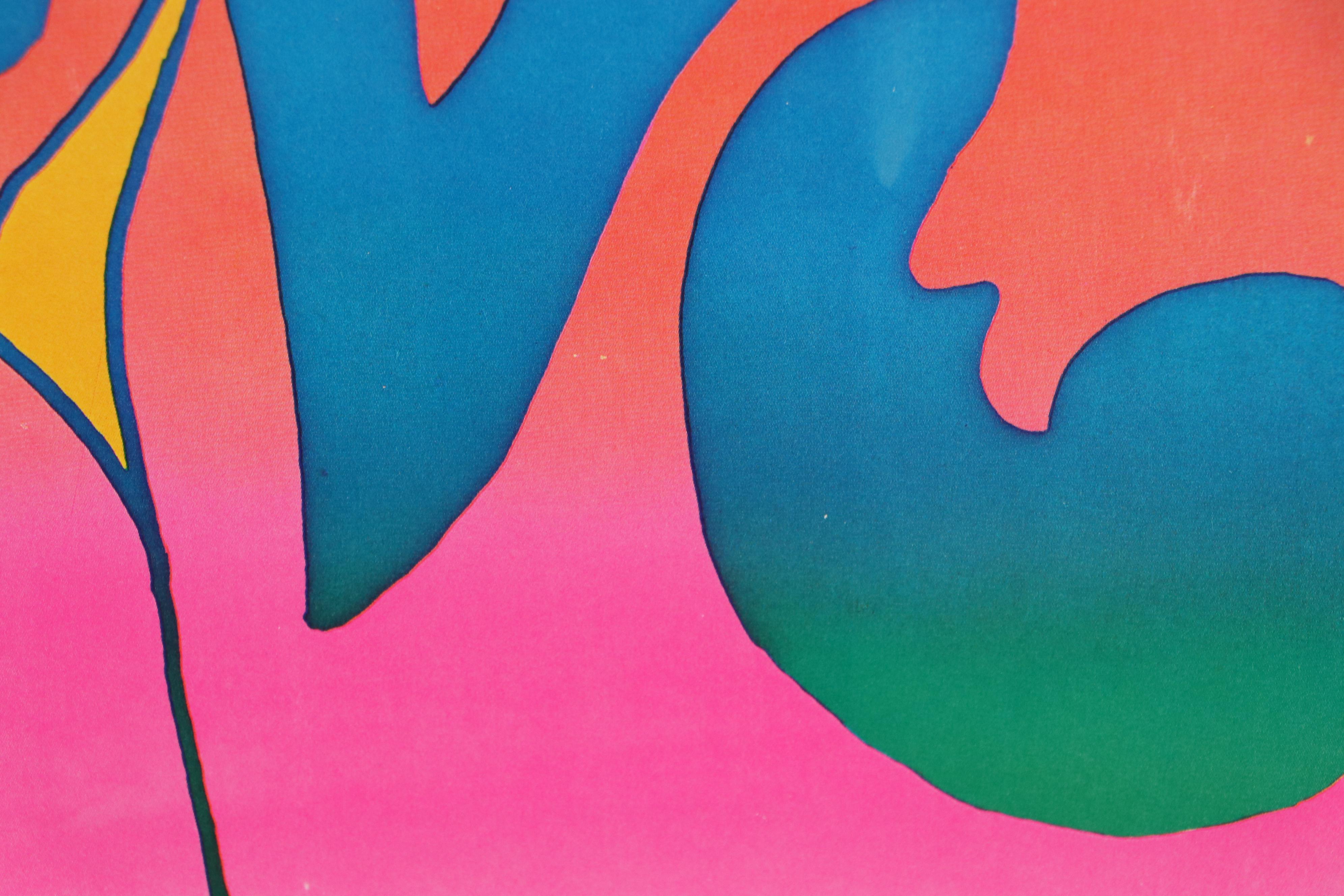 Peter Max Offset Lithograph "Love," 1970