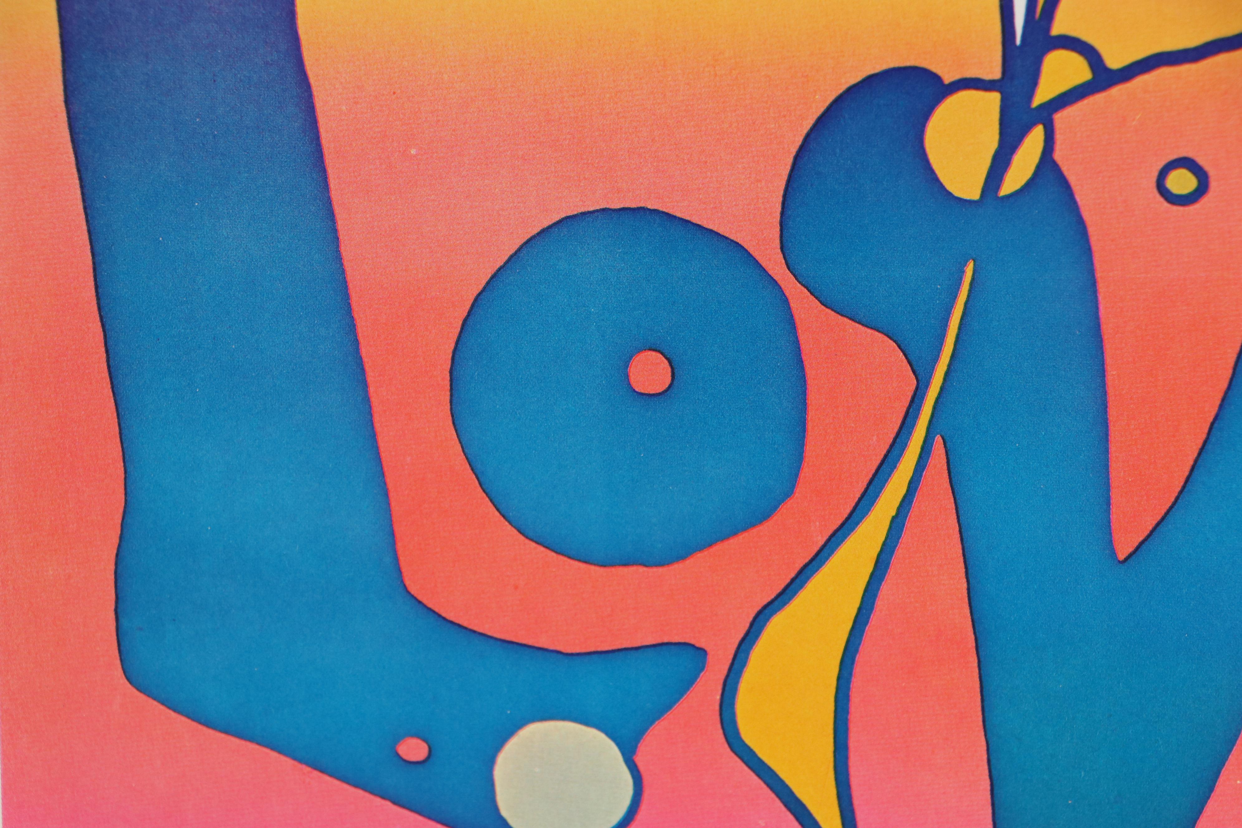 Peter Max Offset Lithograph "Love," 1970