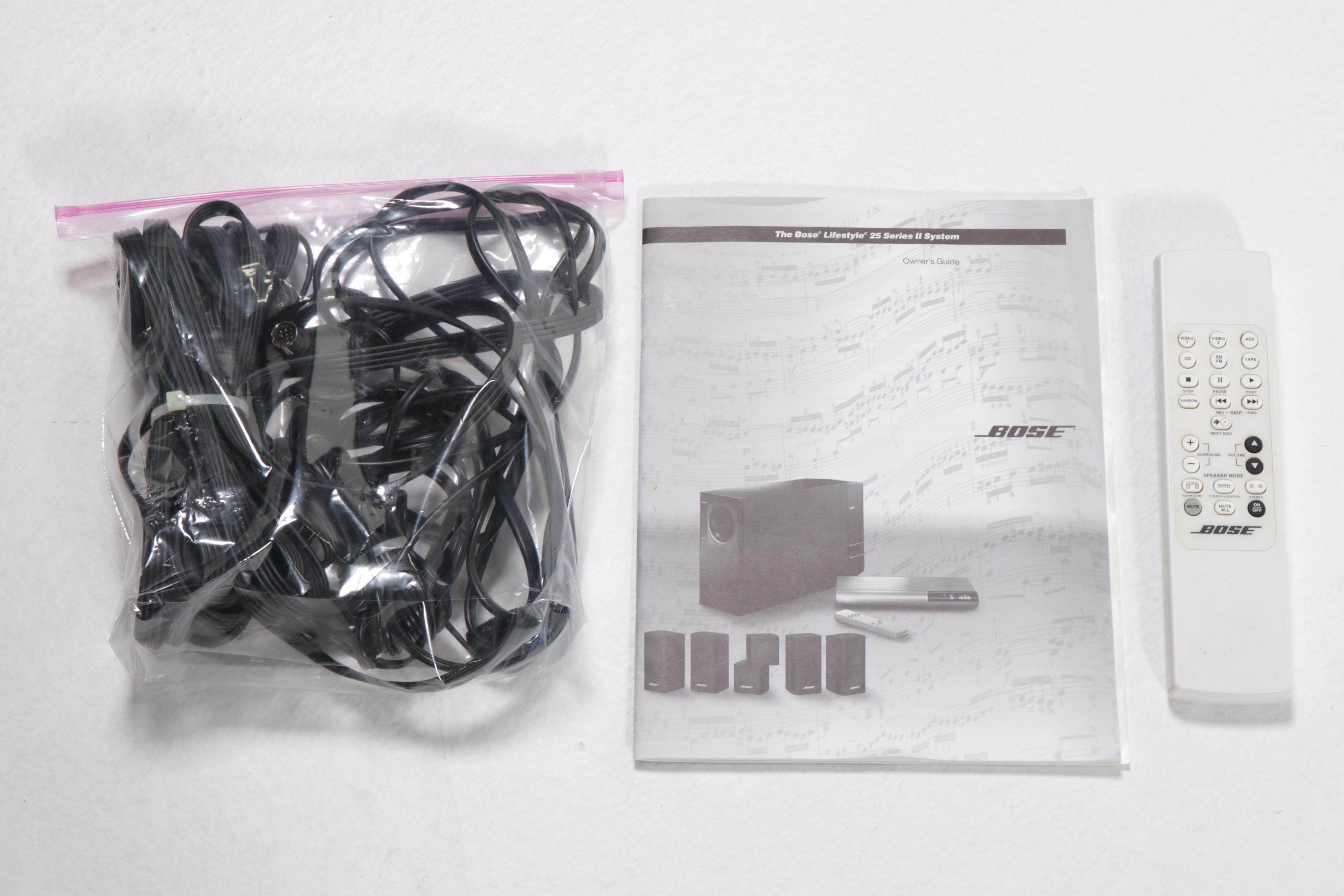 Bose Speaker Lifestyle 25 Series II System