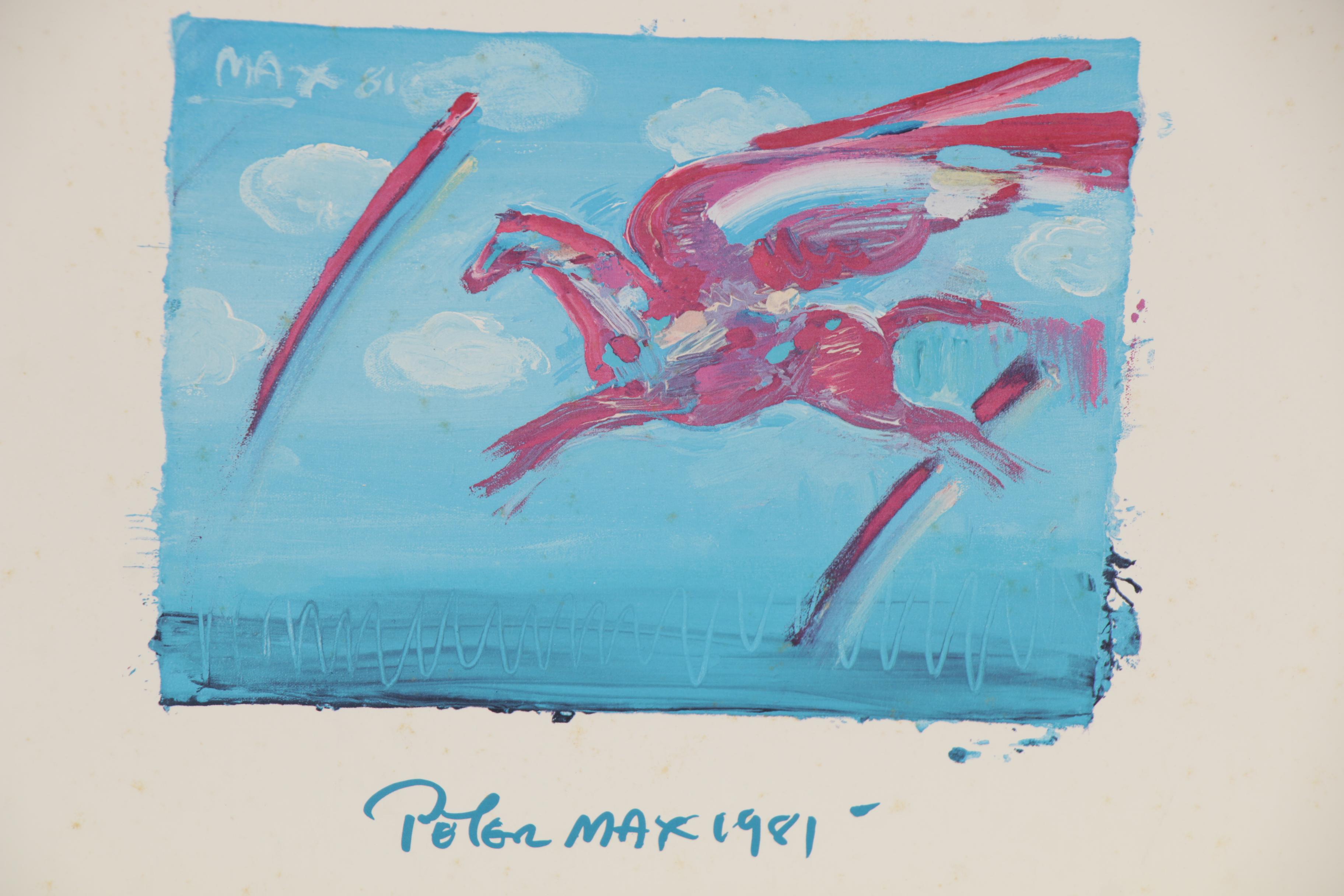 Peter Max Offset Lithograph Poster "Kentucky Derby Festival," 1981