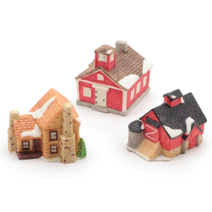 Department 56 "New England Village" Light Up Ornament Clips