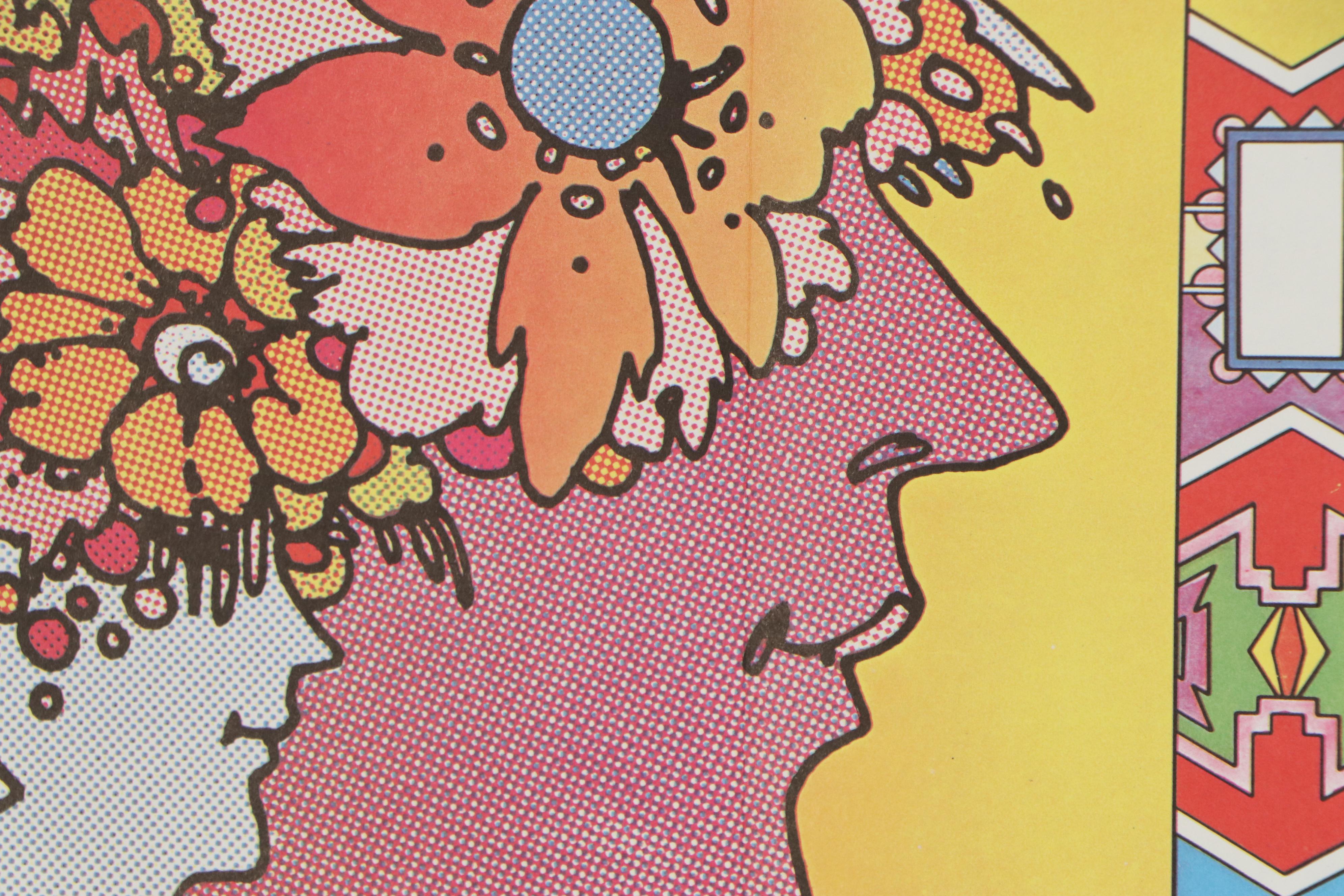 Peter Max Offset Lithograph Poster "See For Yourself"