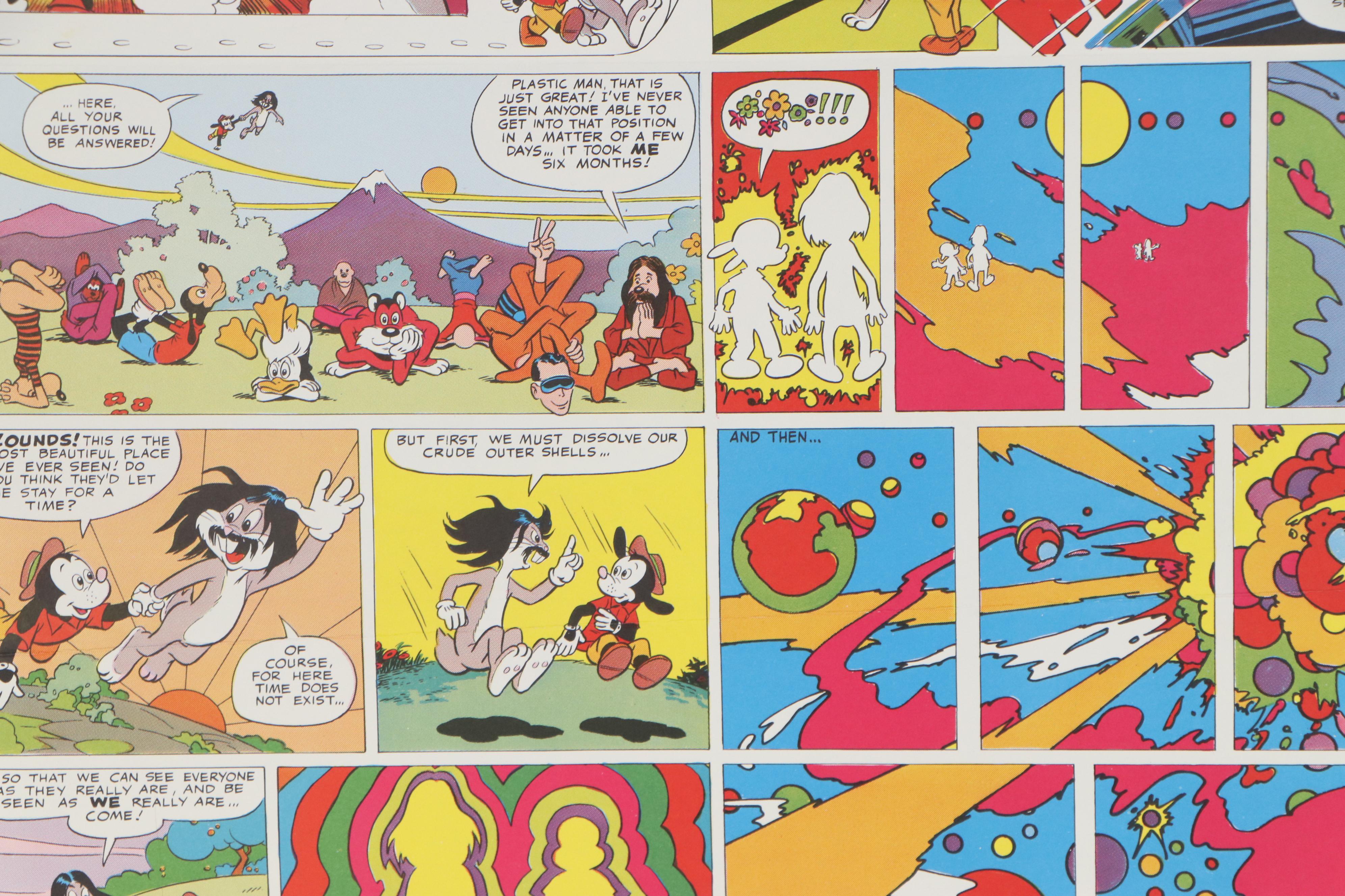 Peter Max Offset Lithograph Poster "See For Yourself"