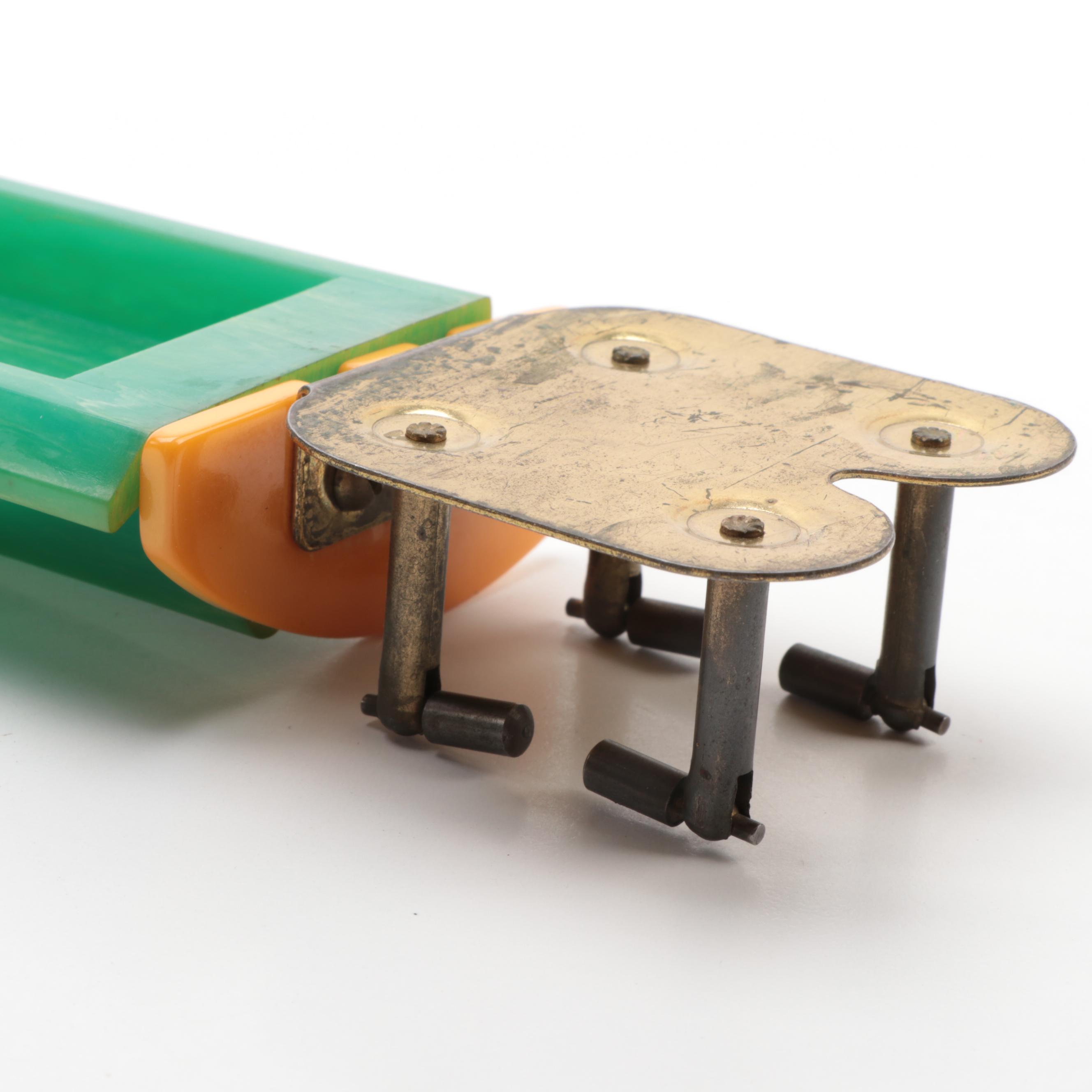 Royal Depth Control Genuine Catalin Mah Jongg Set, Vintage