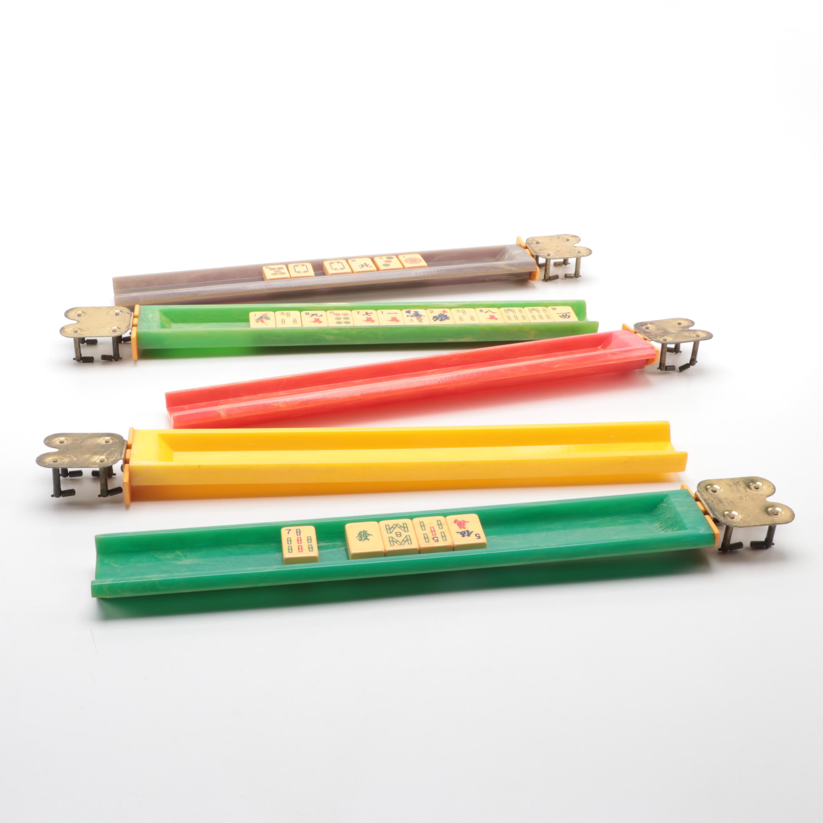 Royal Depth Control Genuine Catalin Mah Jongg Set, Vintage