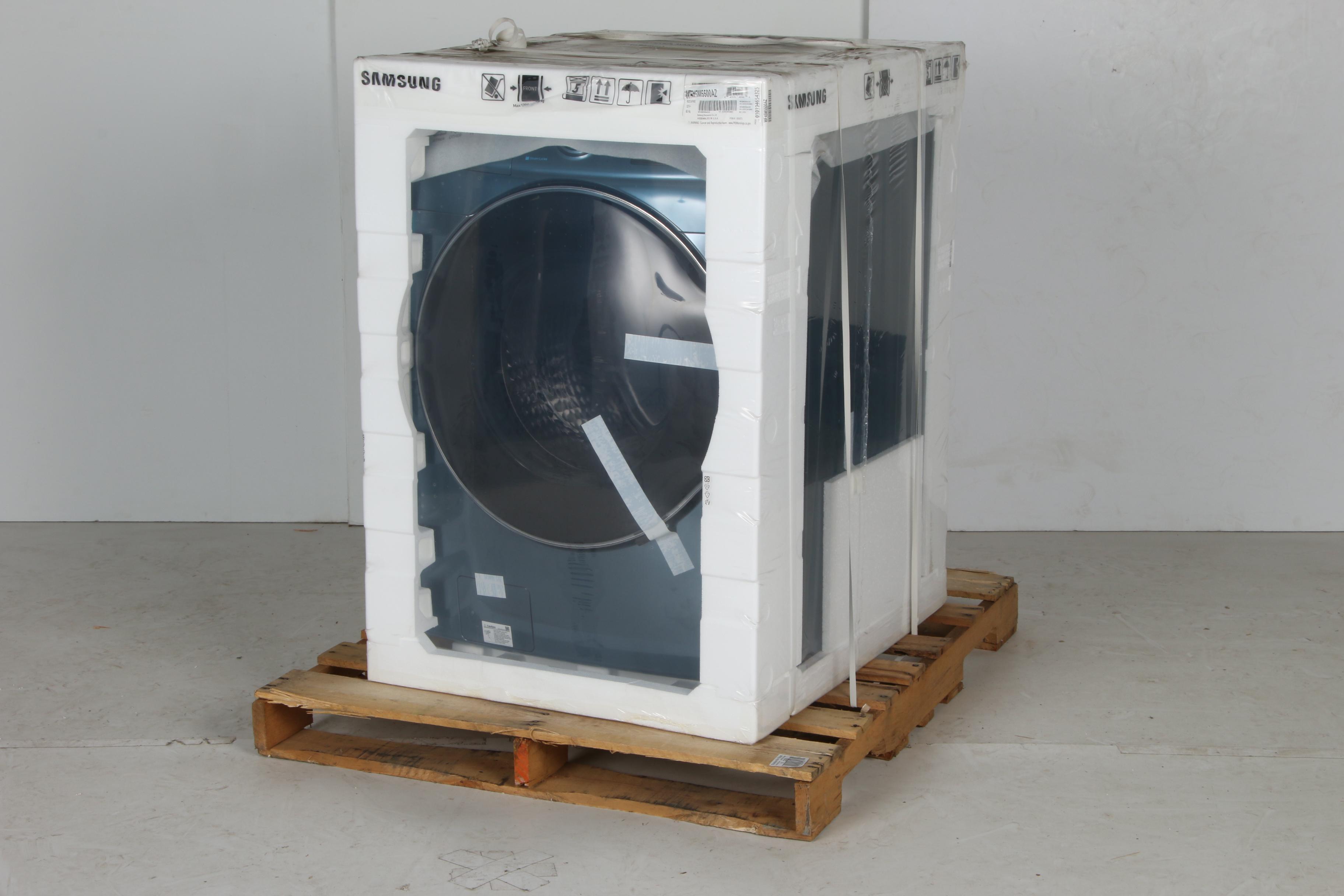 Samsung 4.5 Cubic Feet Front Load Washer with Steam, Self Clean + CycleWasher