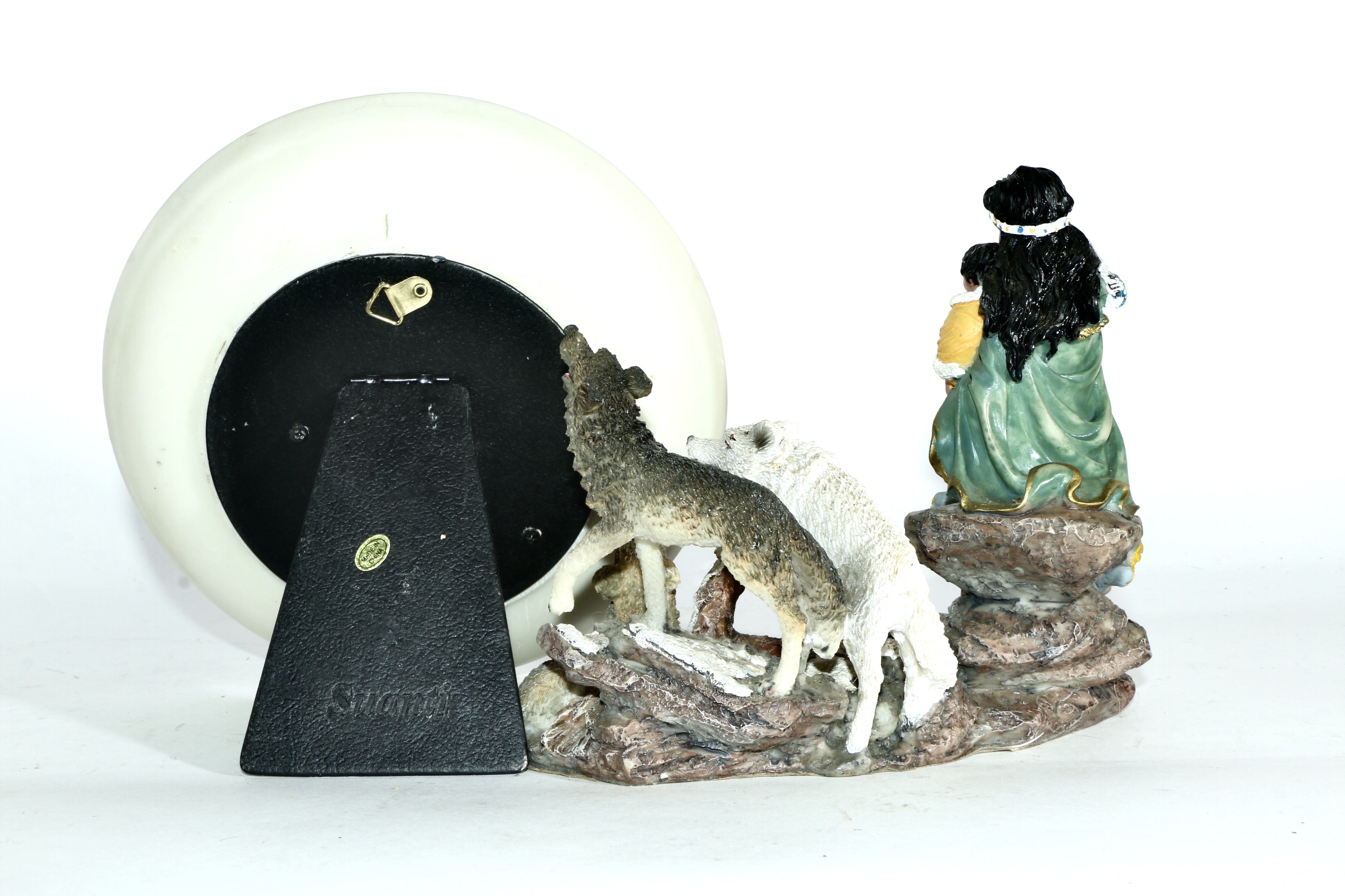 Provincial Mold Ceramic Native American Figurines