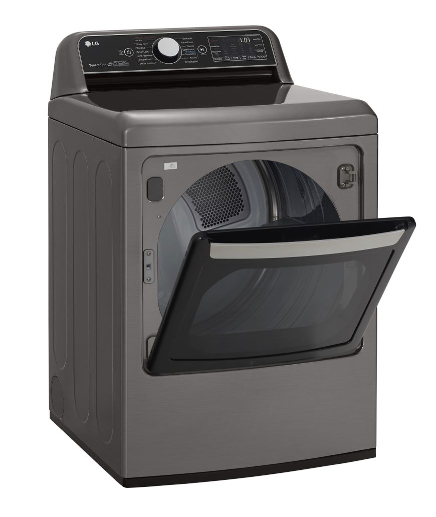 LG 7.3 Cu. Ft. Smart WiFi Enabled Electric Dryer with TurboSteam™