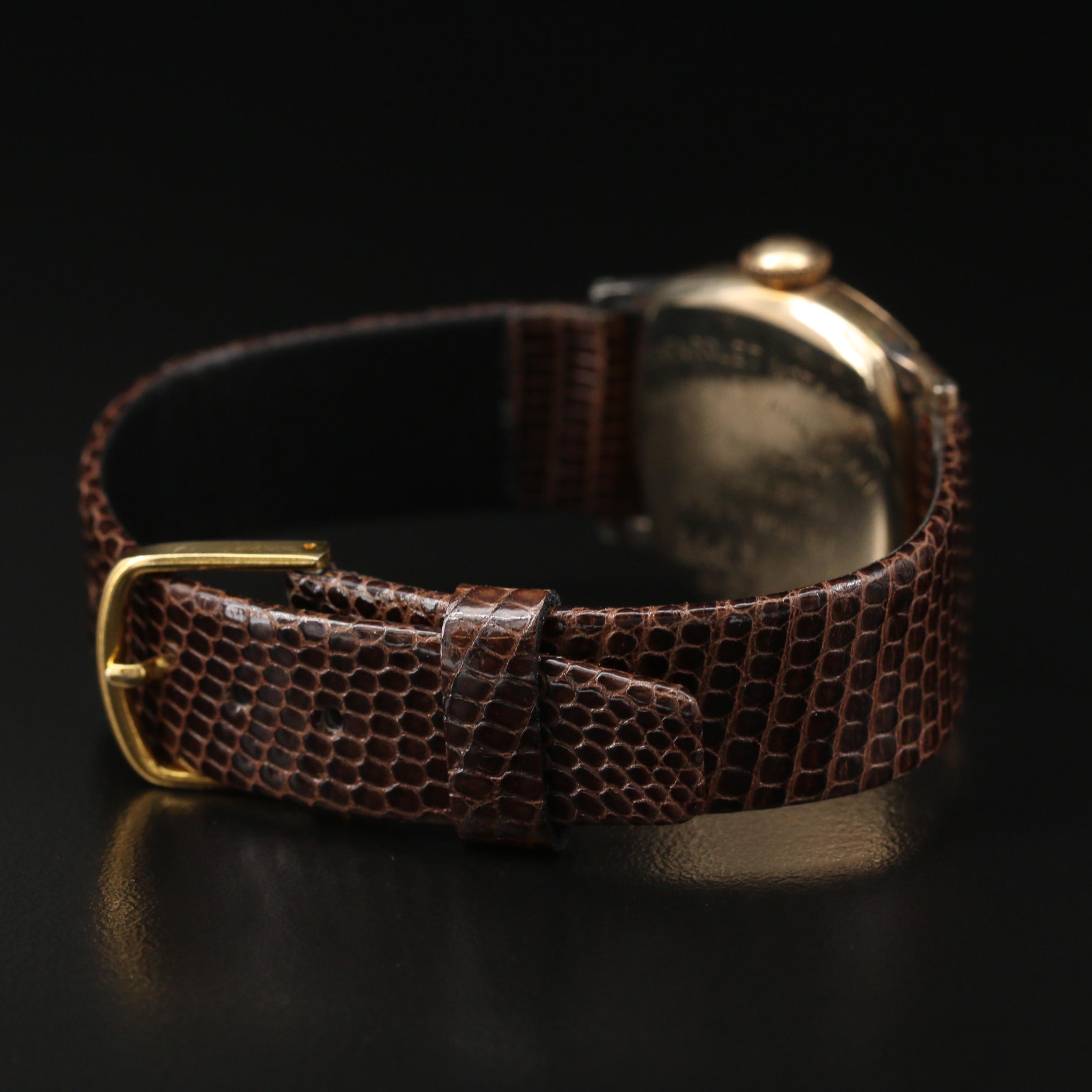 1936 Waltham "All American Soap Box Derby" 10K Rolled Gold Plate Watch