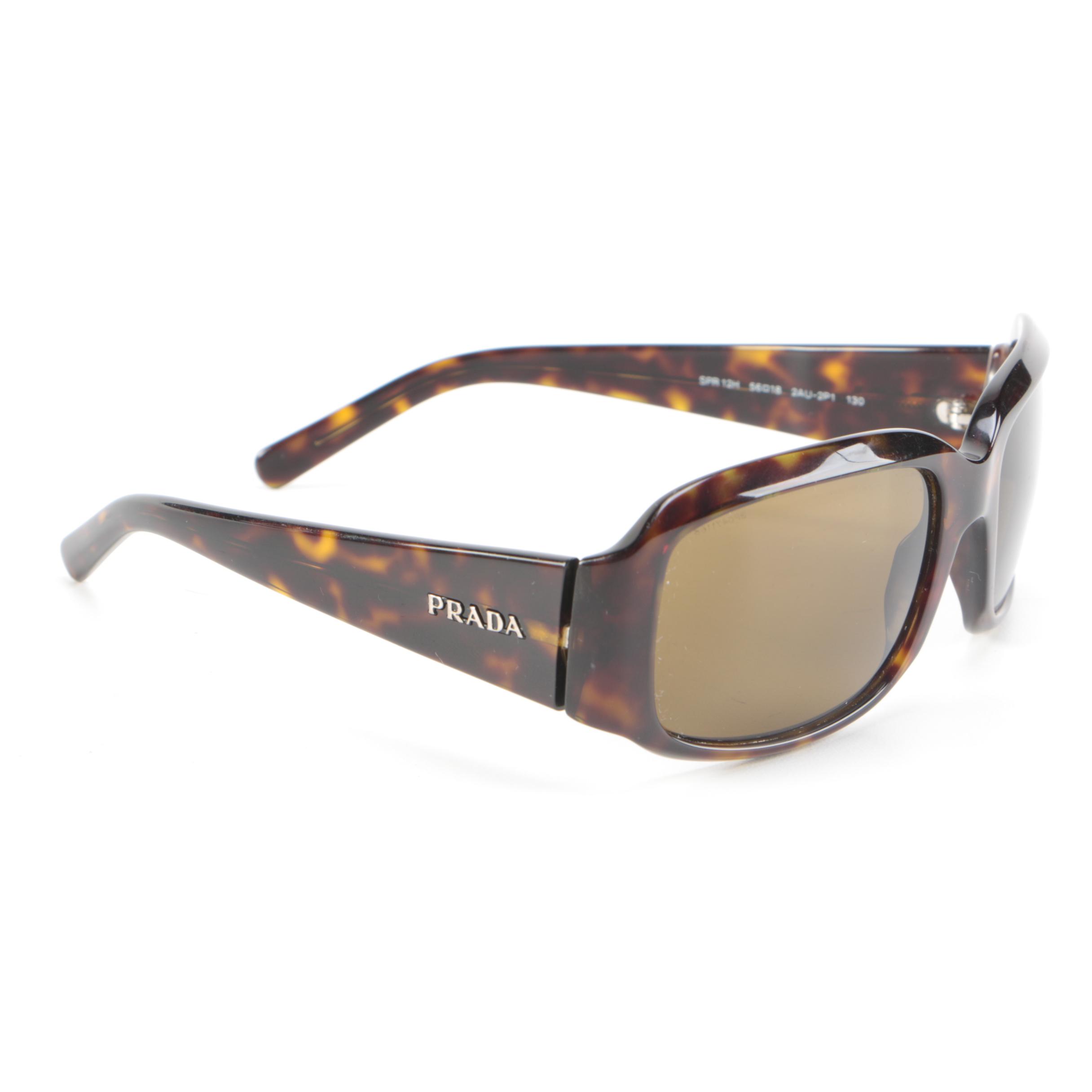 Prada SPR 12H Dark Havana Sunglasses